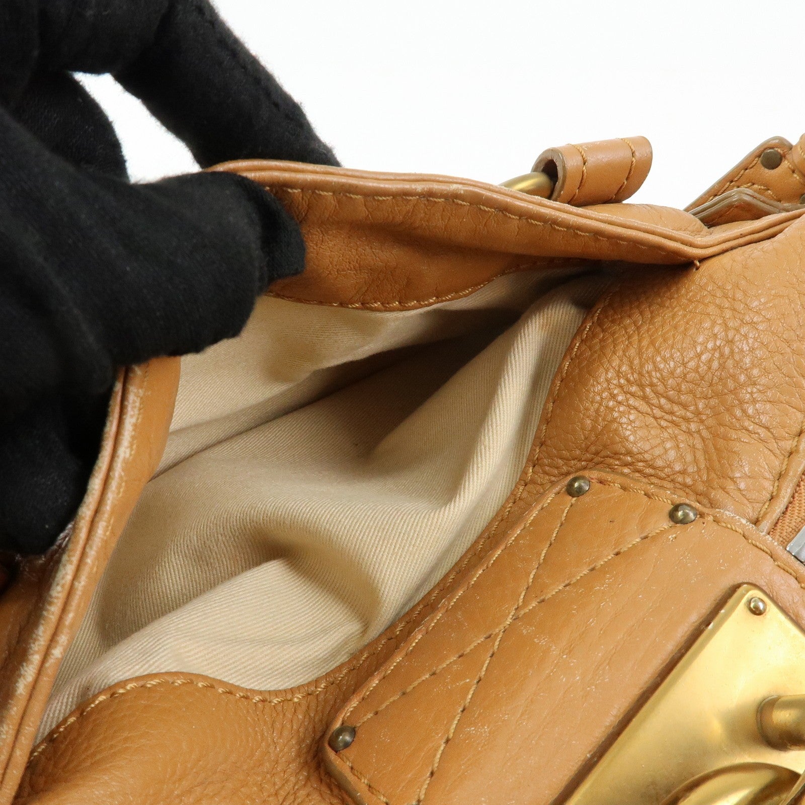 Chloe Paddington Medium Handbag - Brown, Leather