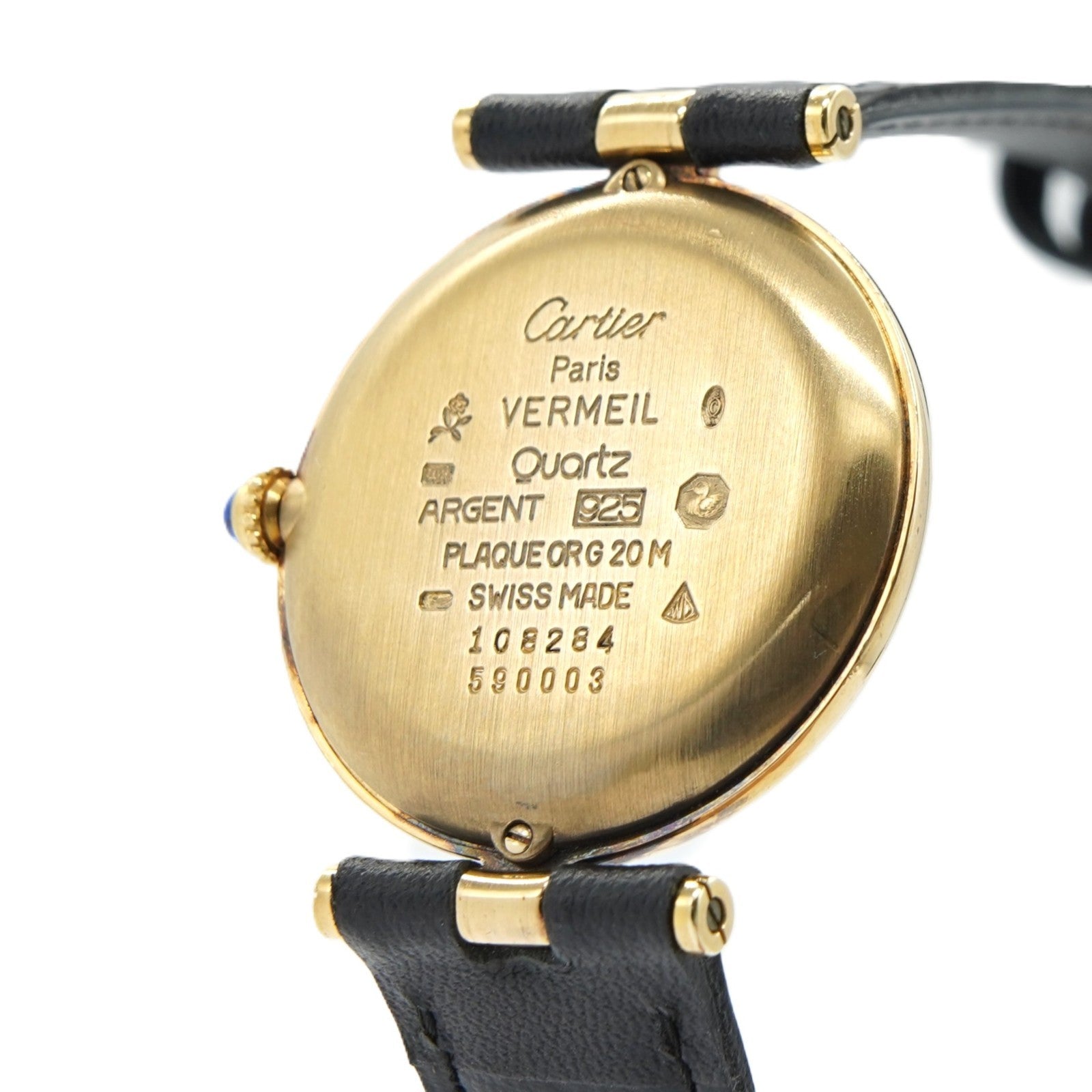 Cartier Must de Cartier Wristwatch - Gold, Stainless Steel