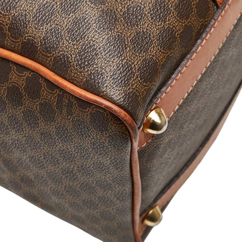 Celine Macadam Boston Bag - Brown, PVC