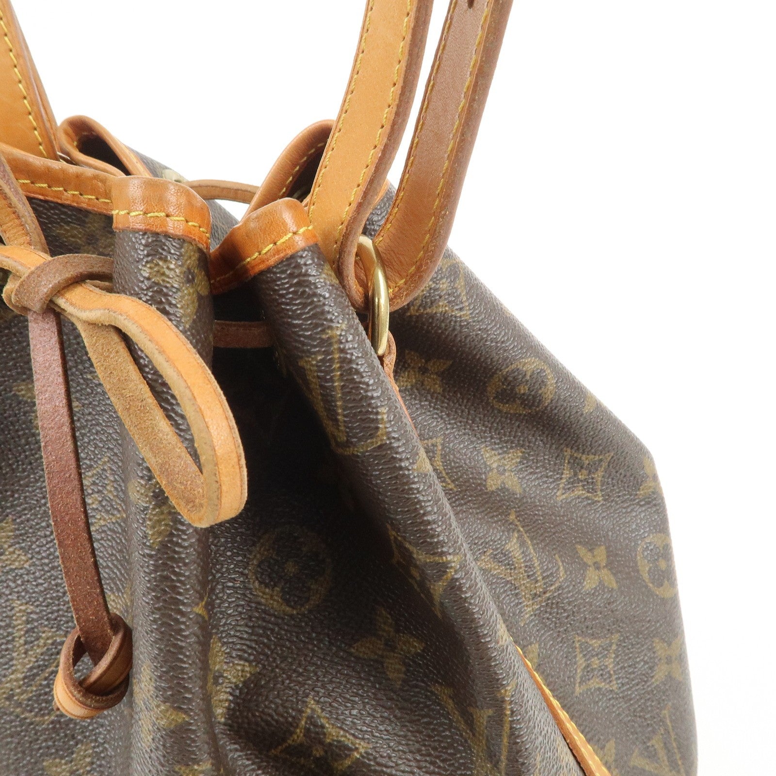 Louis Vuitton Monogram Petit Noe Shoulder Bag - Brown, Monogram Canvas