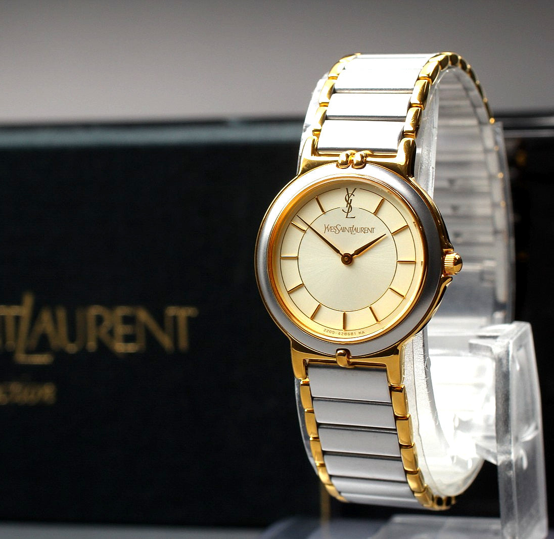 Yves Saint Laurent 2200-228481 Wristwatch - Gold, Stainless Steel