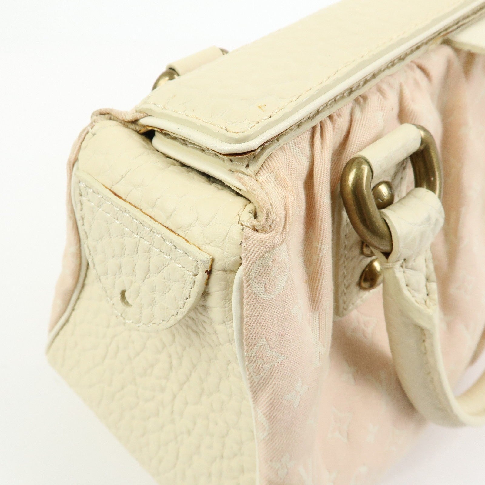 Louis Vuitton Hand Bag - Rose, Monogram Mini Lin Canvas