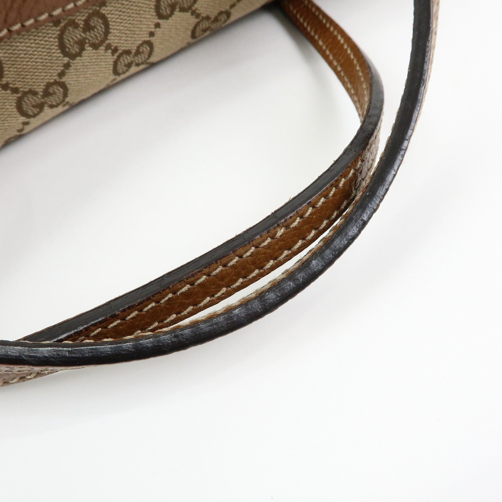 Gucci Hand Bag - Beige, Canvas Leather