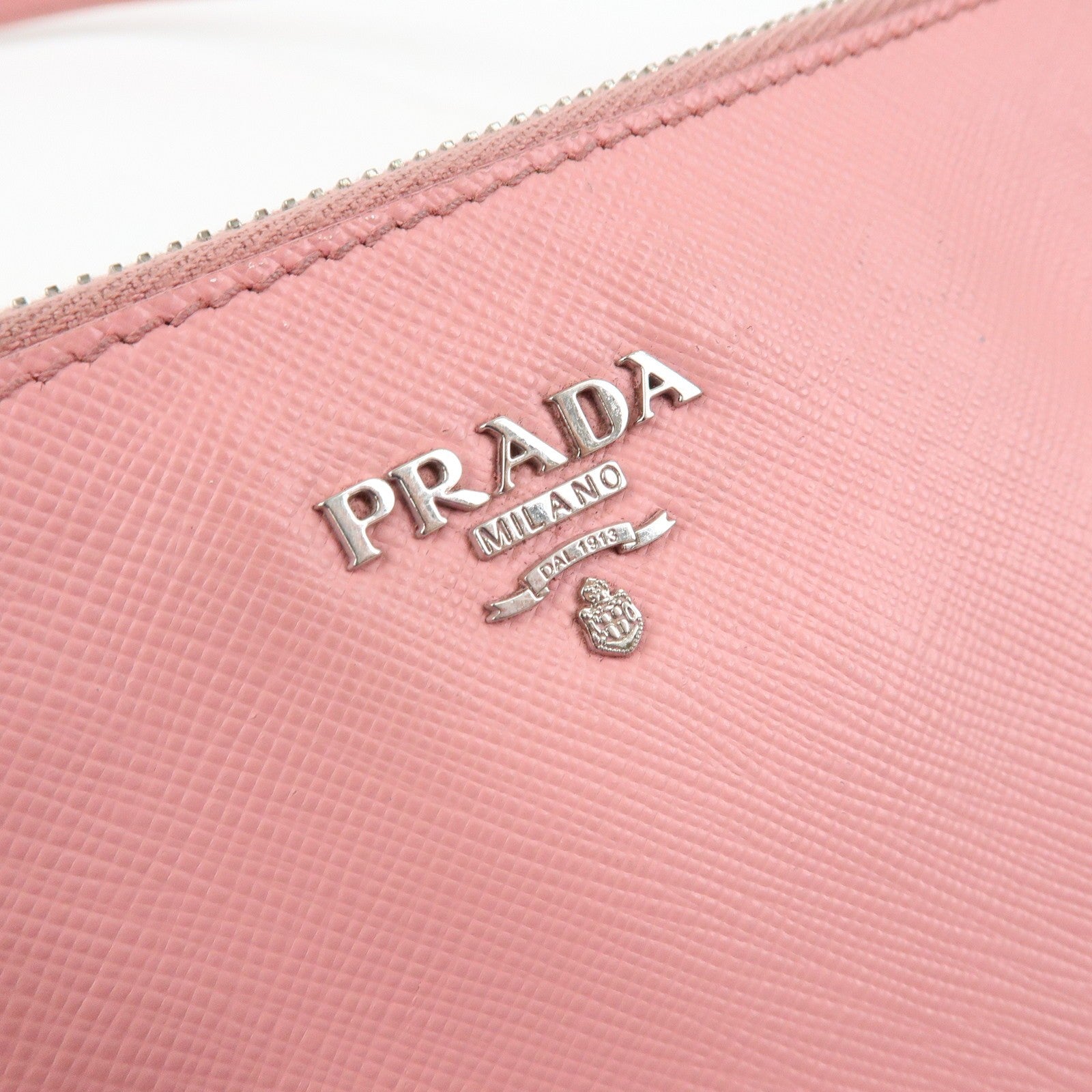 Prada 2way Bag - Pink, Saffiano Leather
