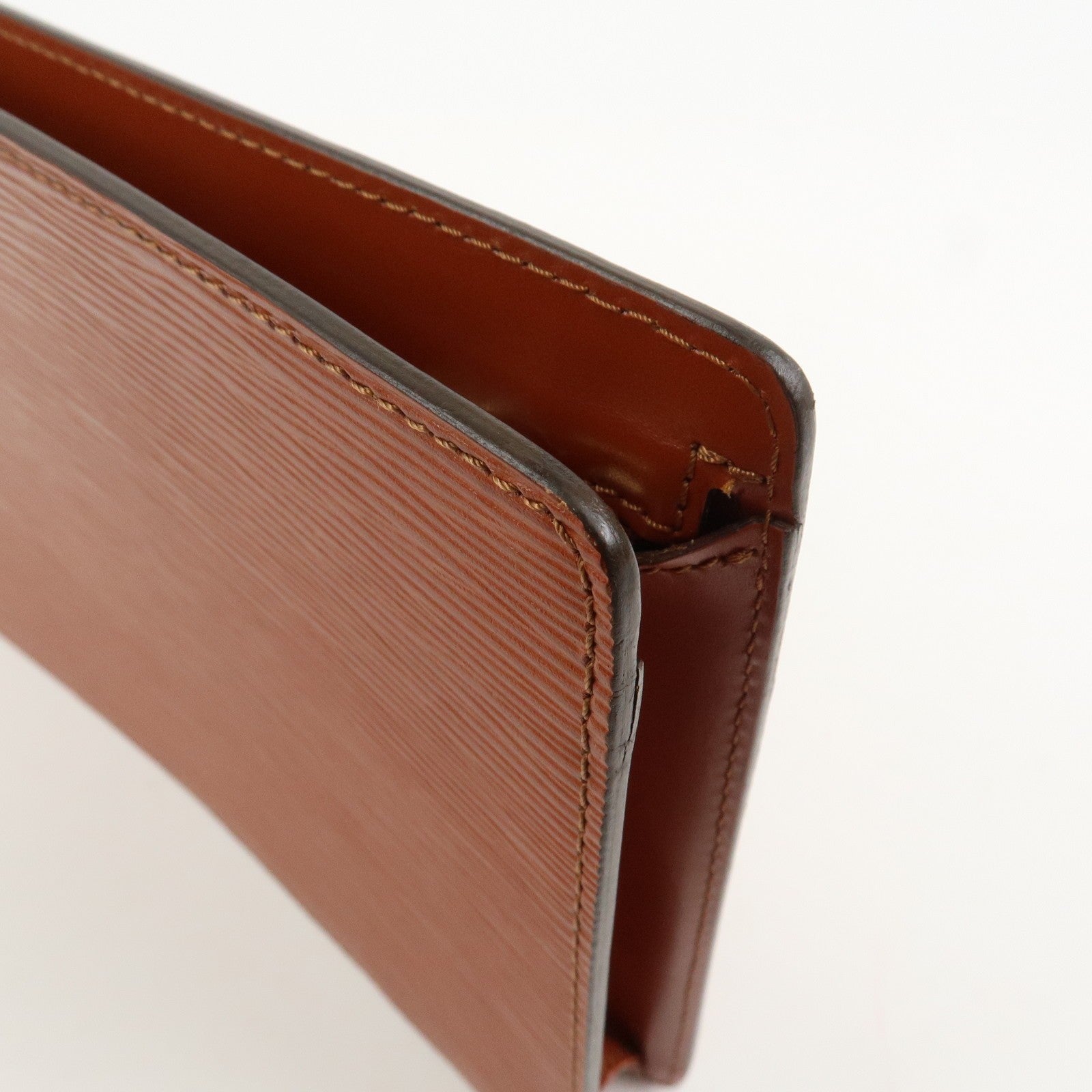 Louis Vuitton Epi Pochette Homme Clutch Bag - Kenya Brown, Epi Leather