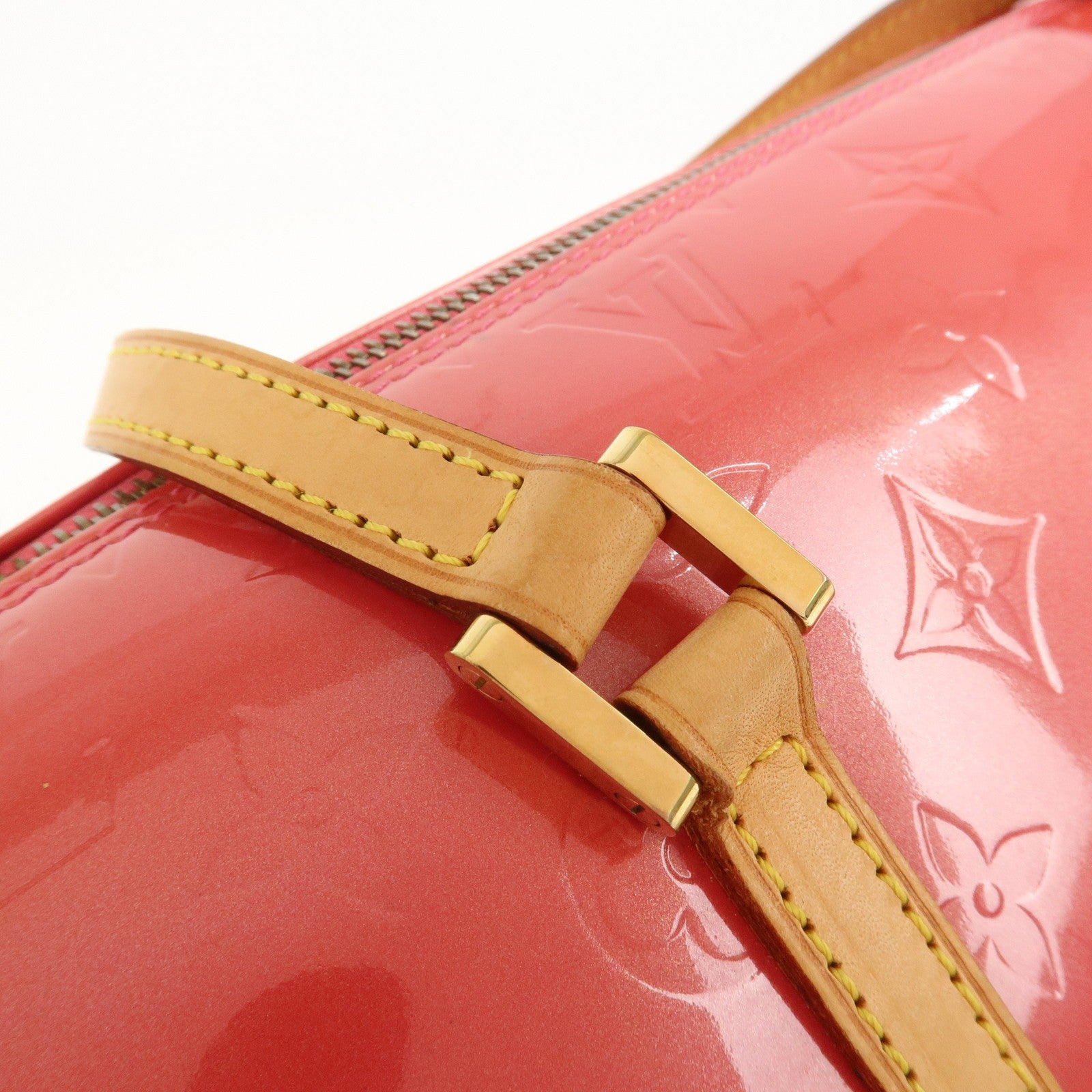 Louis Vuitton M9133F Hand Bag - Framboise, Vernis Leather