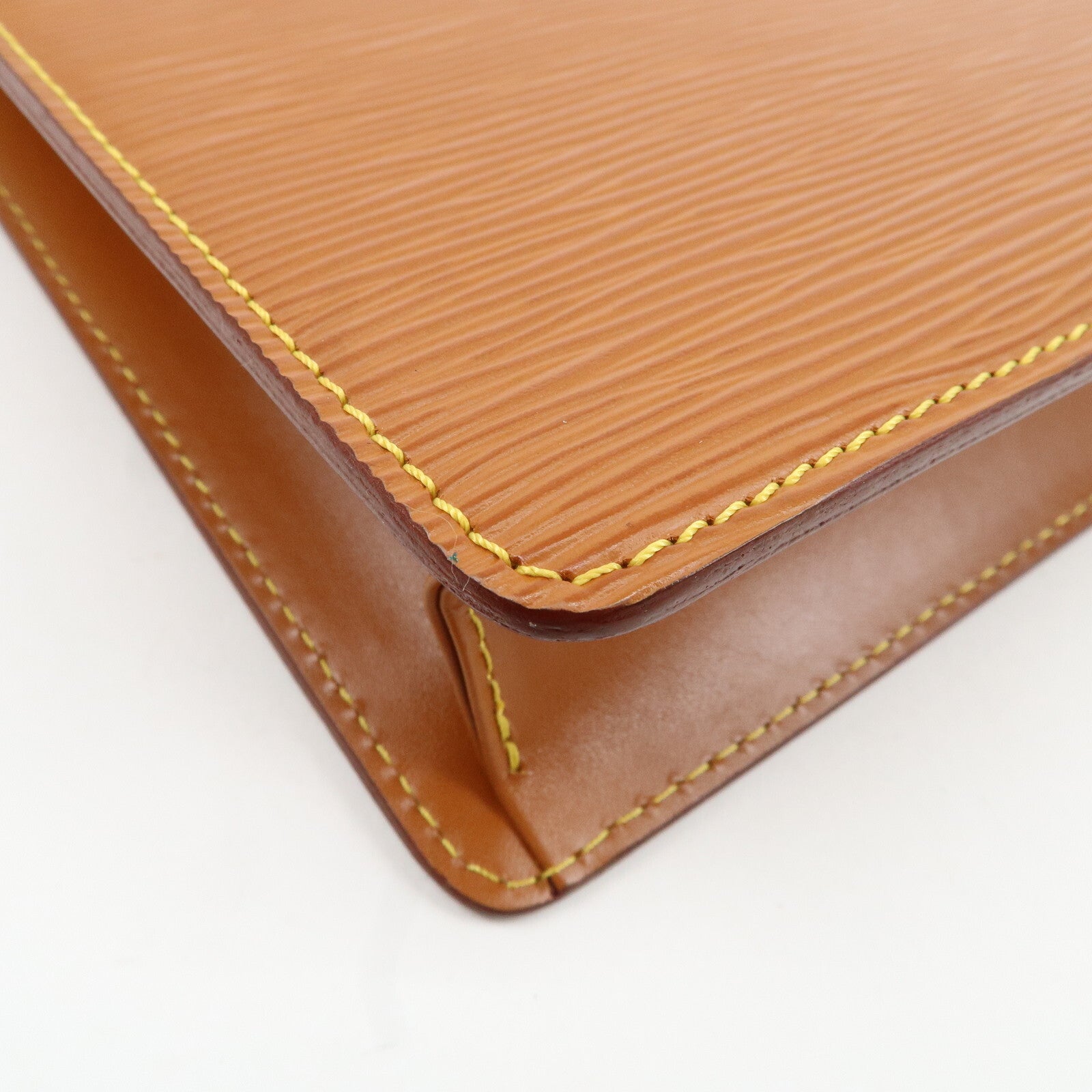 Louis Vuitton Clutch Bag - Zipang Gold, Epi Leather