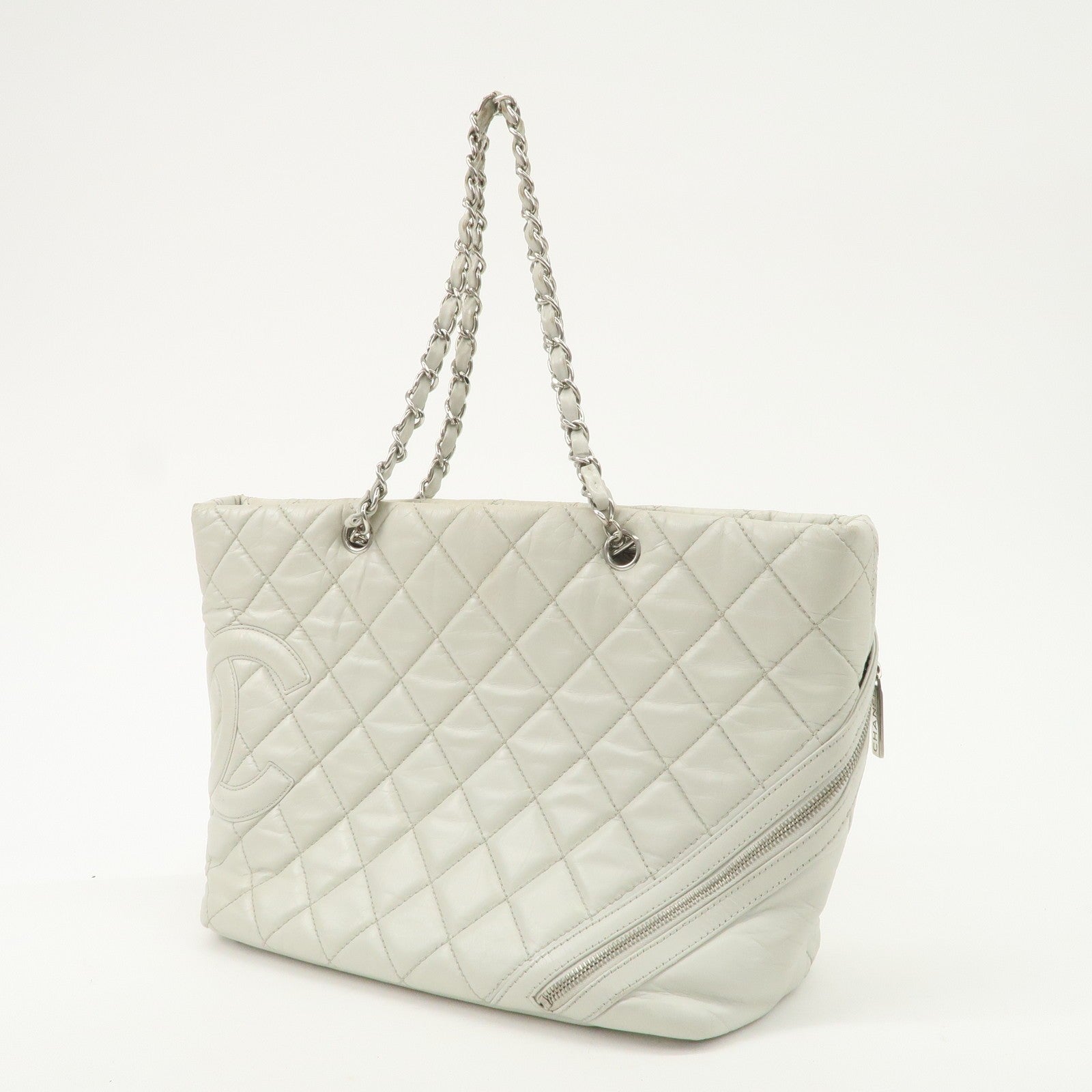 Chanel A34318 Shoulder Bag - Ivory, Leather