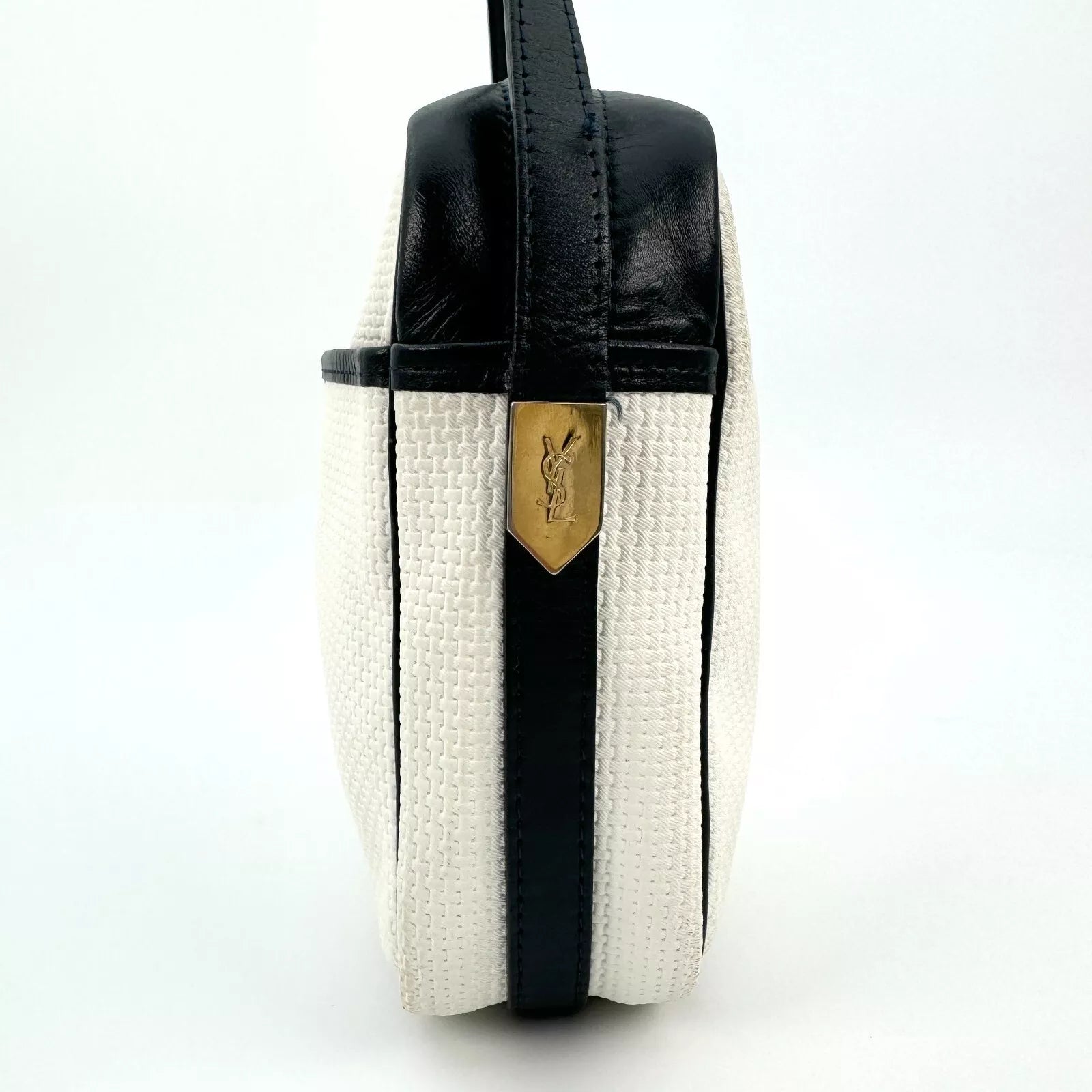 YVES SAINT LAURENT Cross Body - White, PVC