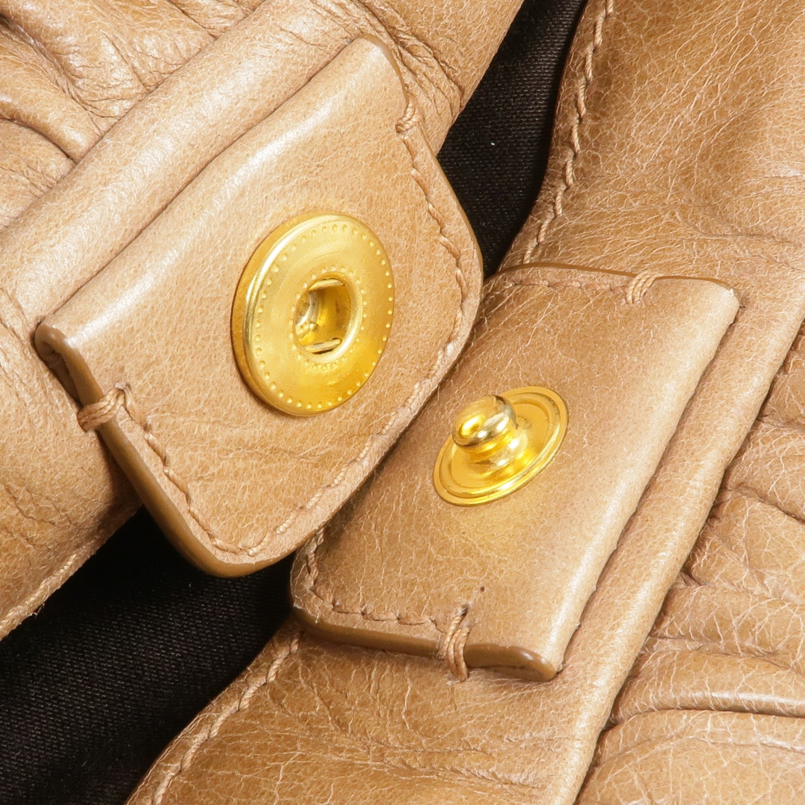 Miu Miu GHW 2 Way Shoulder Bag - Brown, Calfskin Leather