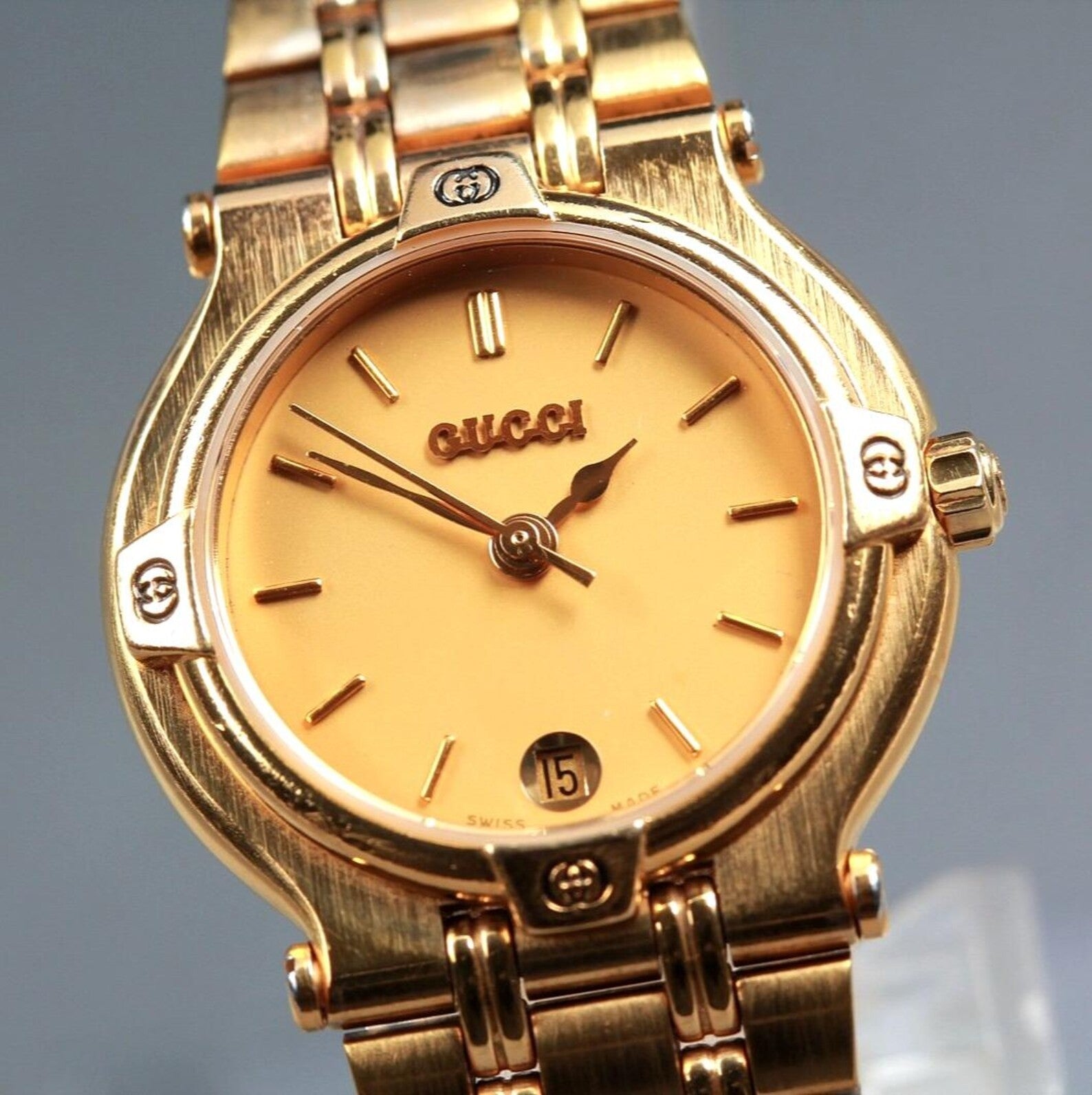 Gucci 9200L Watch - Gold, Stainless Steel