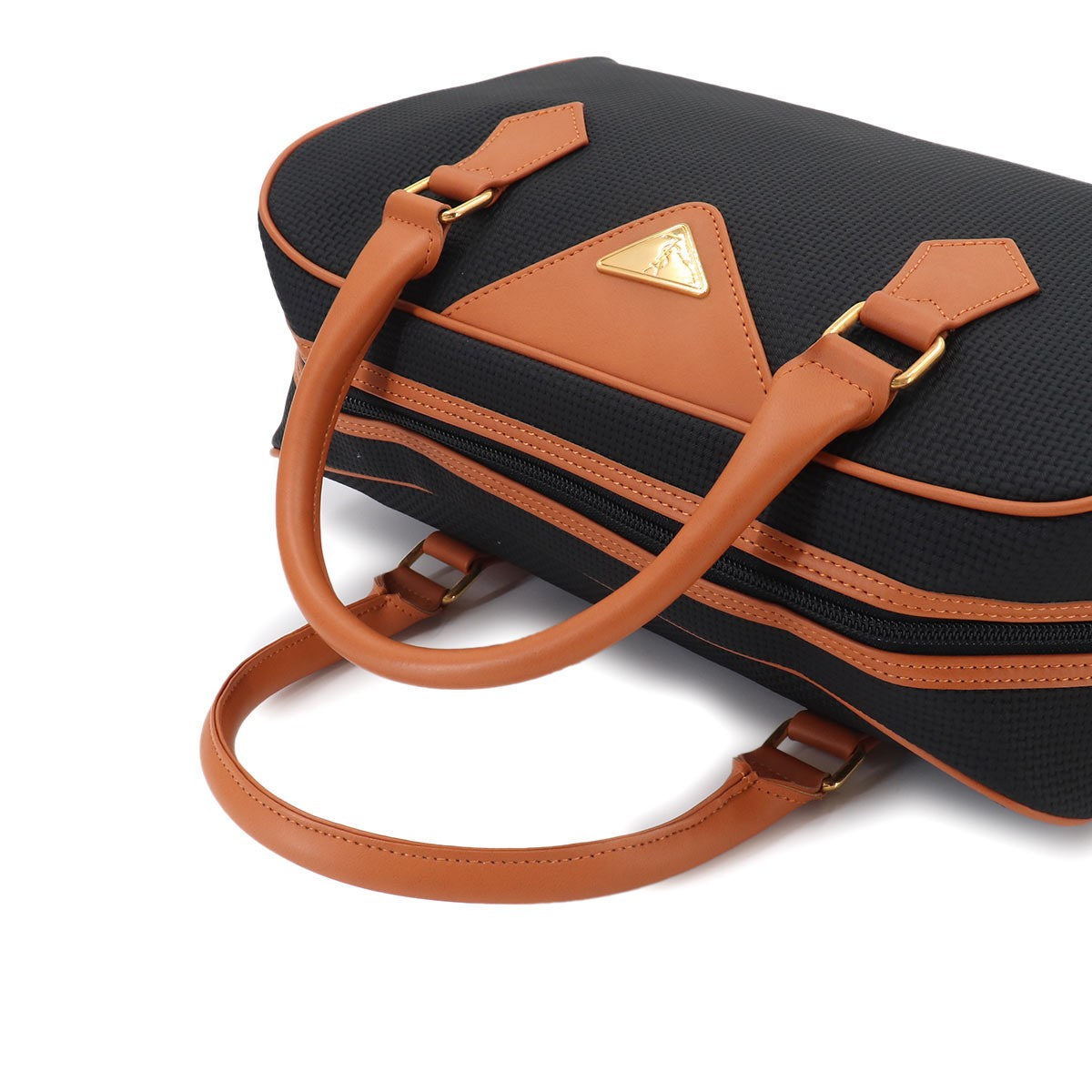 Yves Saint Laurent Hand Bag - Black, Brown, PVC, Leather