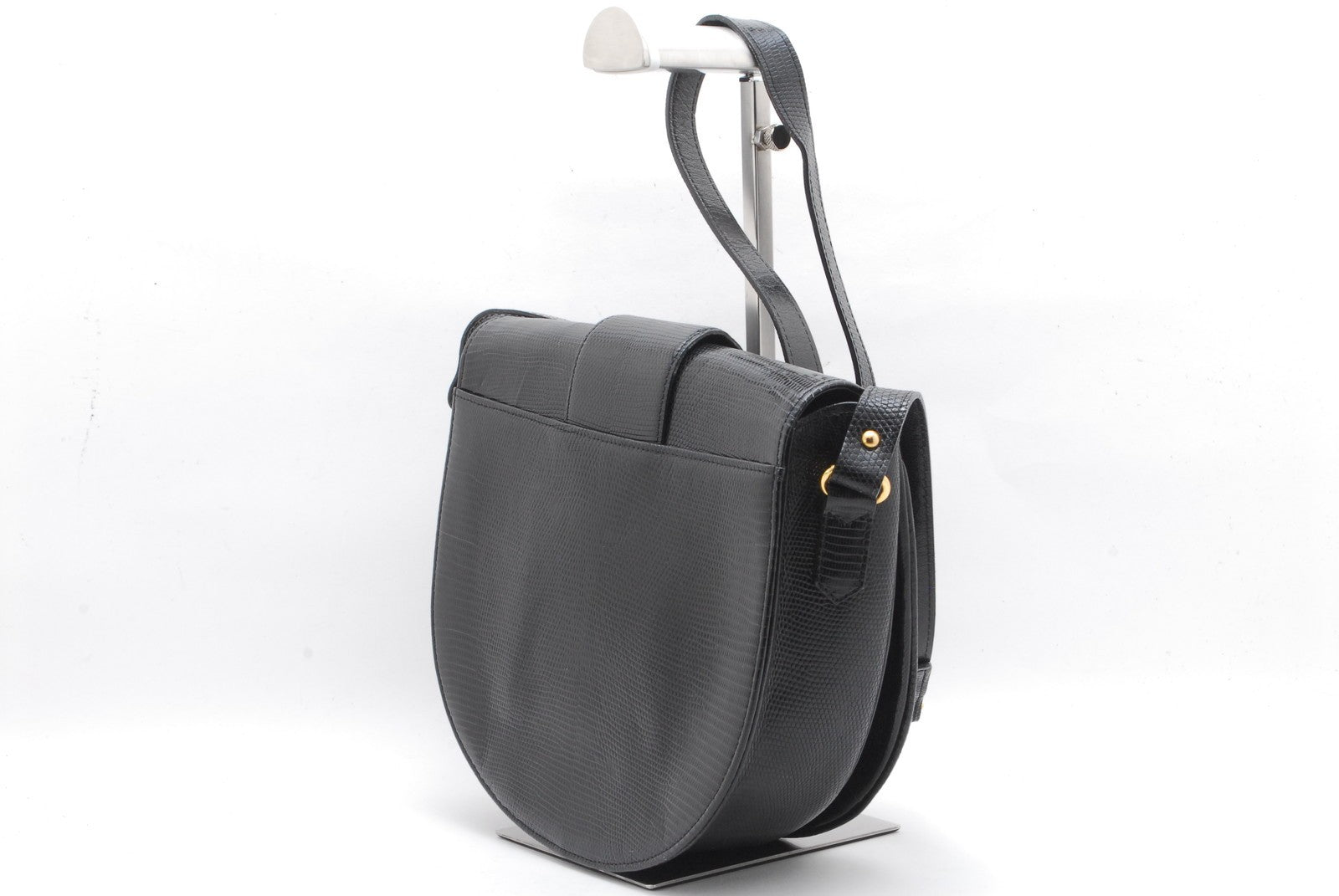 Saint Laurent Cassandra Shoulder Bag - Black, Leather