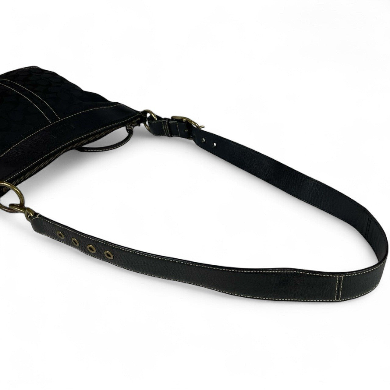 Coach Legacy Shoulder Bag - Black, Canvas