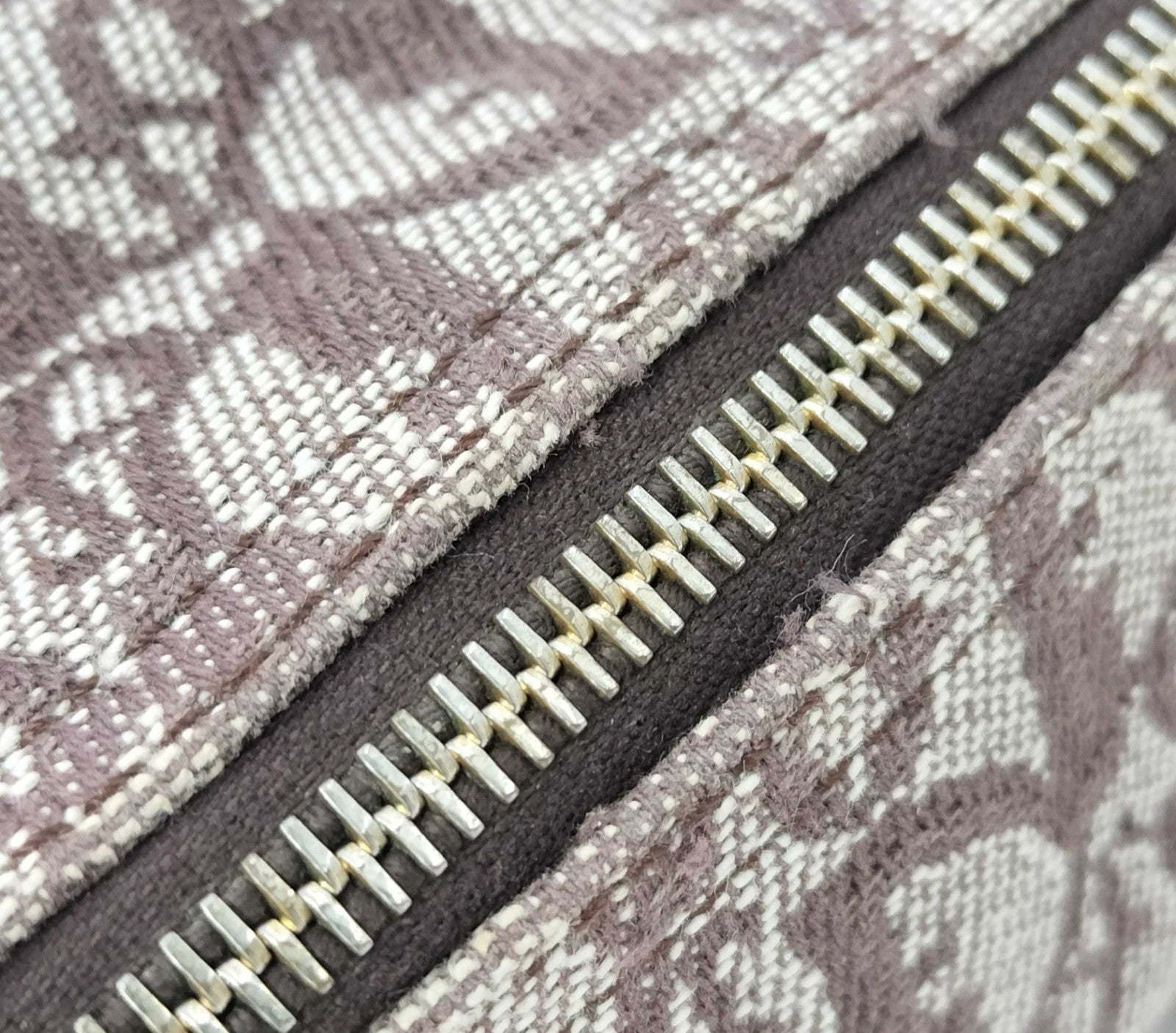 Christian Dior Trotter Mini Boston Handbag - Beige, Canvas