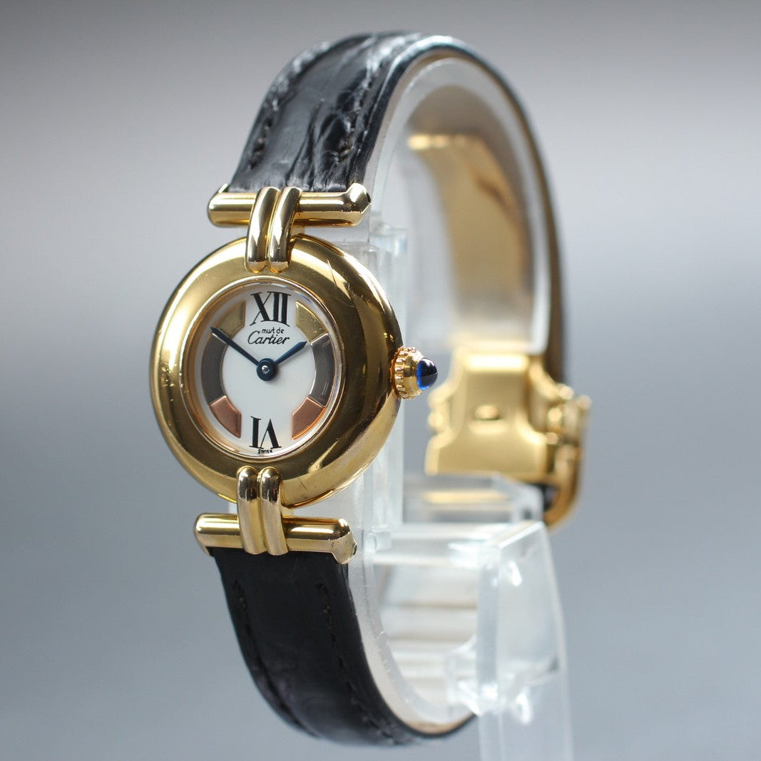 Cartier Colisee Wristwatch - Gold, Stainless Steel
