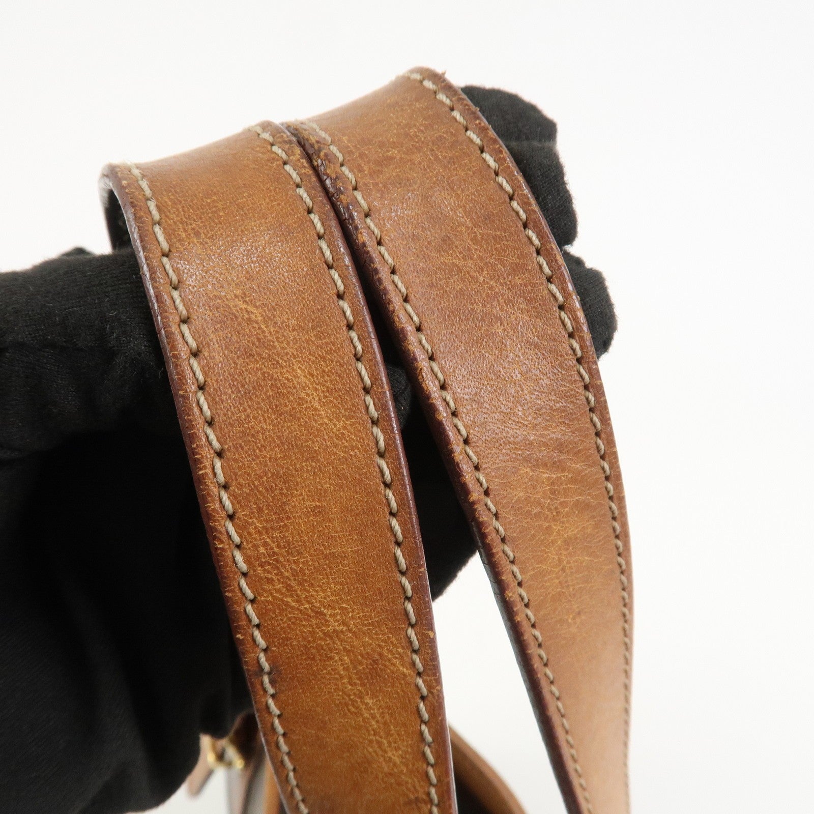 Celine Macadam Tote Bag - Brown, PVC Canvas Leather
