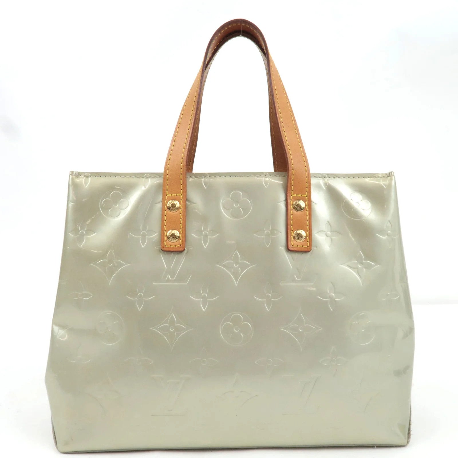 Louis Vuitton Monogram Vernis Reade PM Handbag - Gris, Vernis Leather