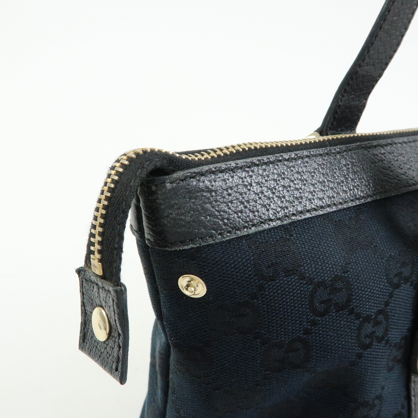 Gucci Abbey Tote Bag - Black, GG Canvas