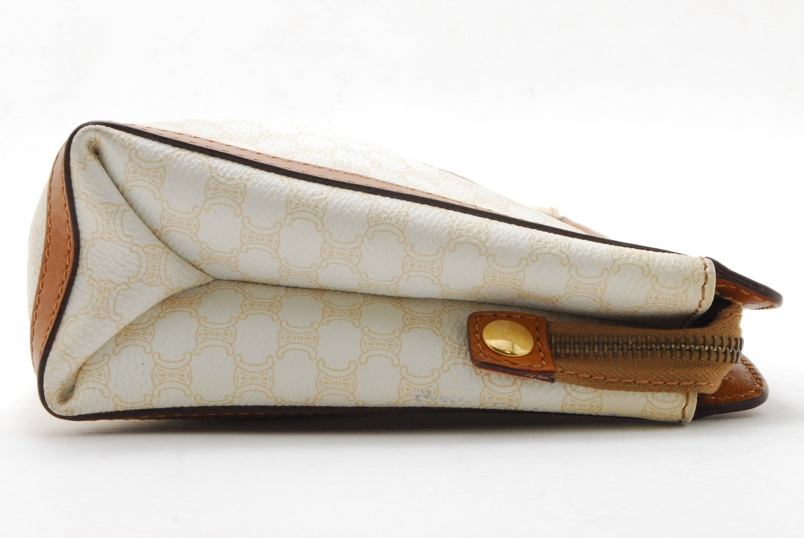 Celine Macadam Clutch Bag - Ivory, PVC Leather