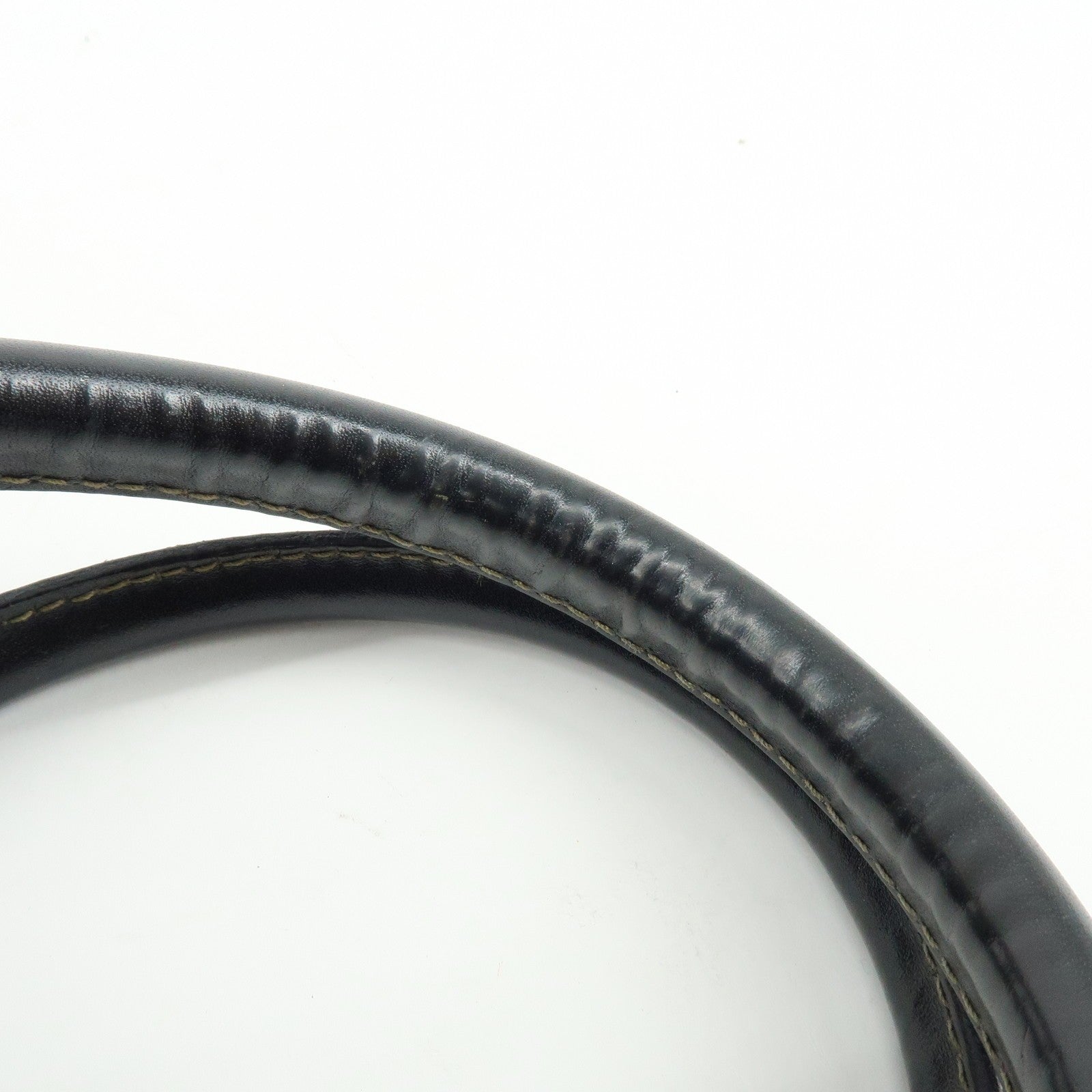 Fendi Pequin Boston Hand Bag - Black, Brown, PVC, Leather