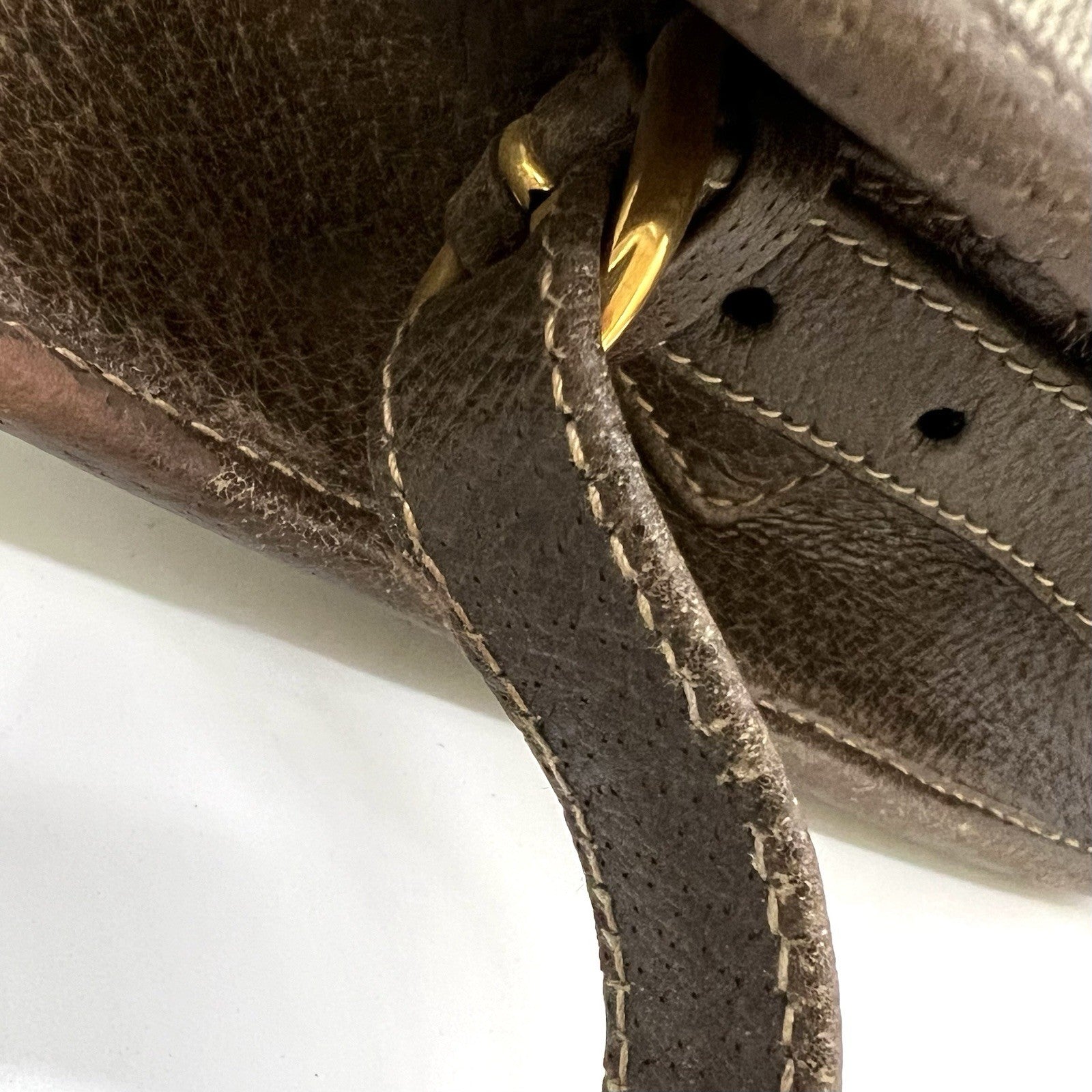 Gucci GG Supreme Crossbody Shoulder Bag - Brown, PVC Leather