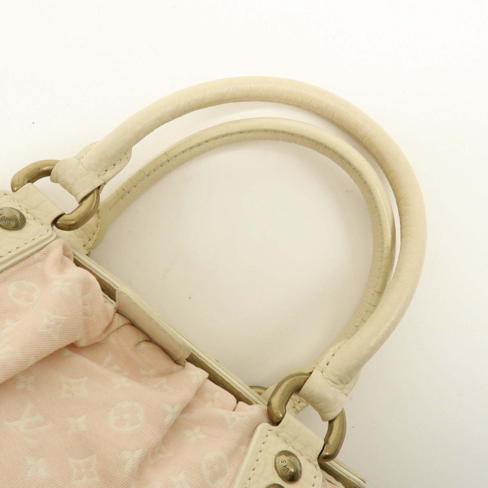 Louis Vuitton Monogram Mini Lin Trapez PM Handbag - Rose, Canvas
