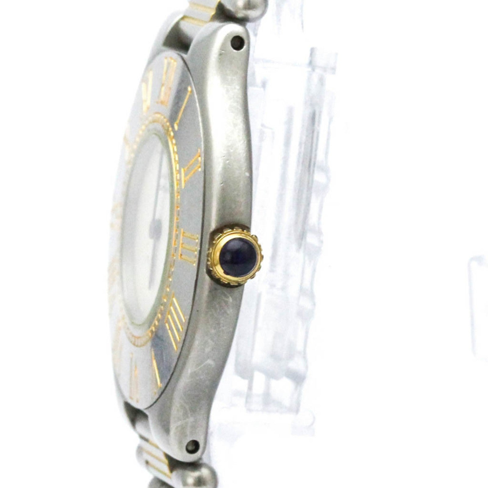 Cartier Must 21 Wristwatch - Silver, Gold Plated Steel