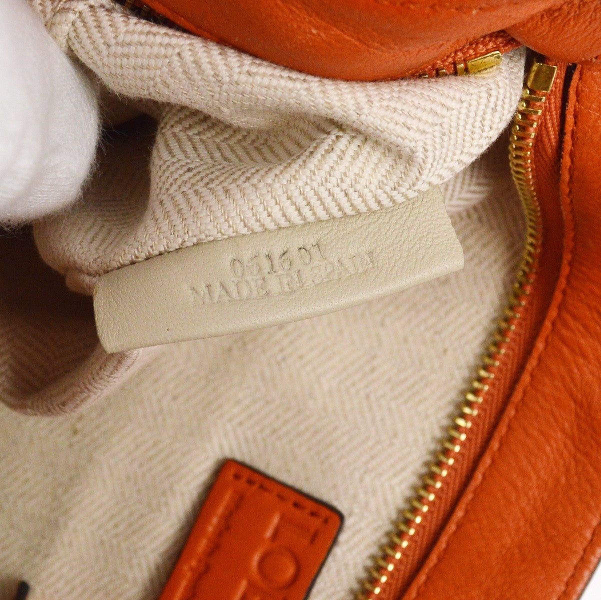 Loewe Pazzle Bag Shoulder Bag - Orange, Leather