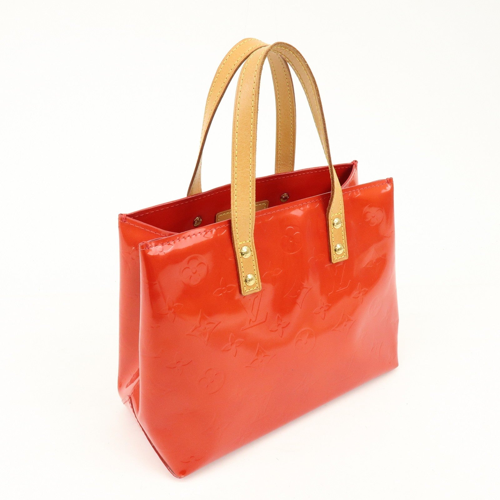 Louis Vuitton Monogram Vernis Lead PM Hand Bag - Rouge, Vernis Leather
