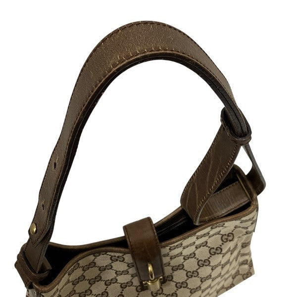 Gucci GG Canvas New Jackie Shoulder Bag - Brown x Beige, Canvas x Leather