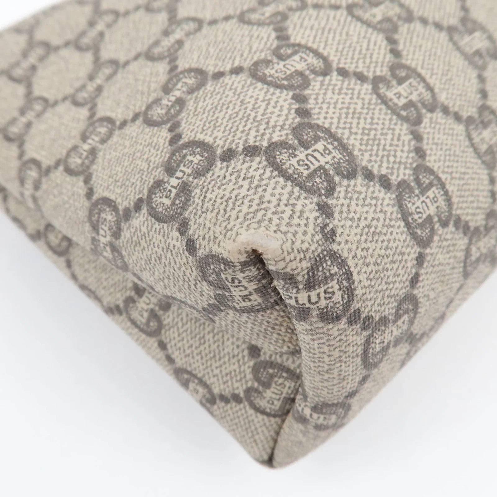 Gucci Old Gucci Clutch Bag - Beige, Brown, GG Plus Leather