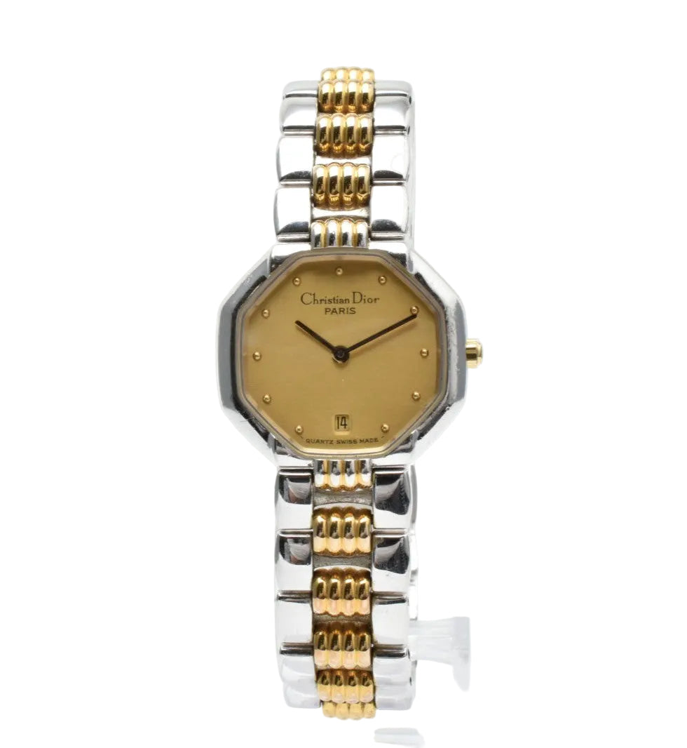 Dior Christian Dior 48.203 Wristwatch - Gold, Stainless Steel