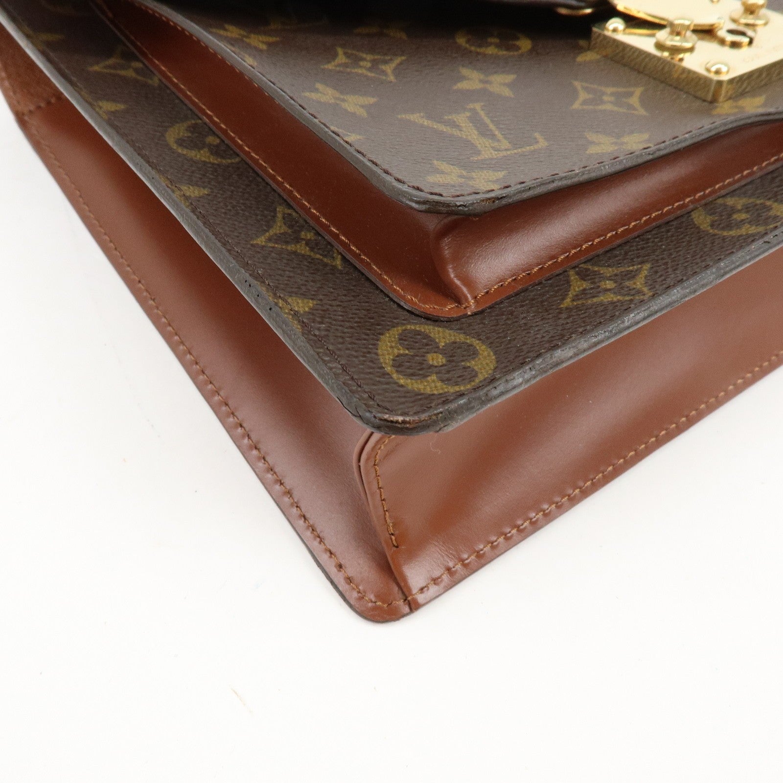 Louis Vuitton Monogram Monceau 28 2Way Bag - Brown, Canvas and Leather