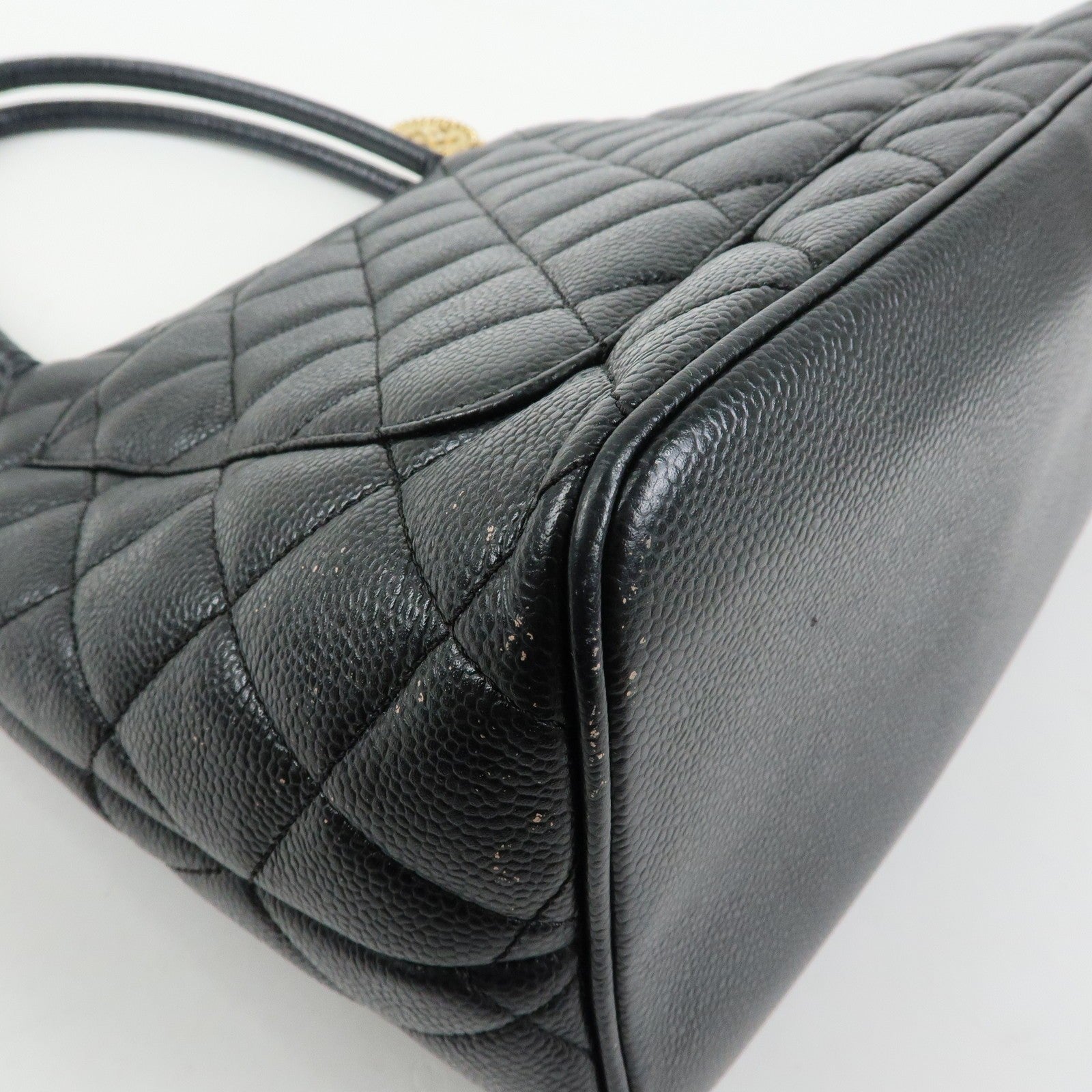 Chanel A01804 Tote Bag - Black, Caviar Skin