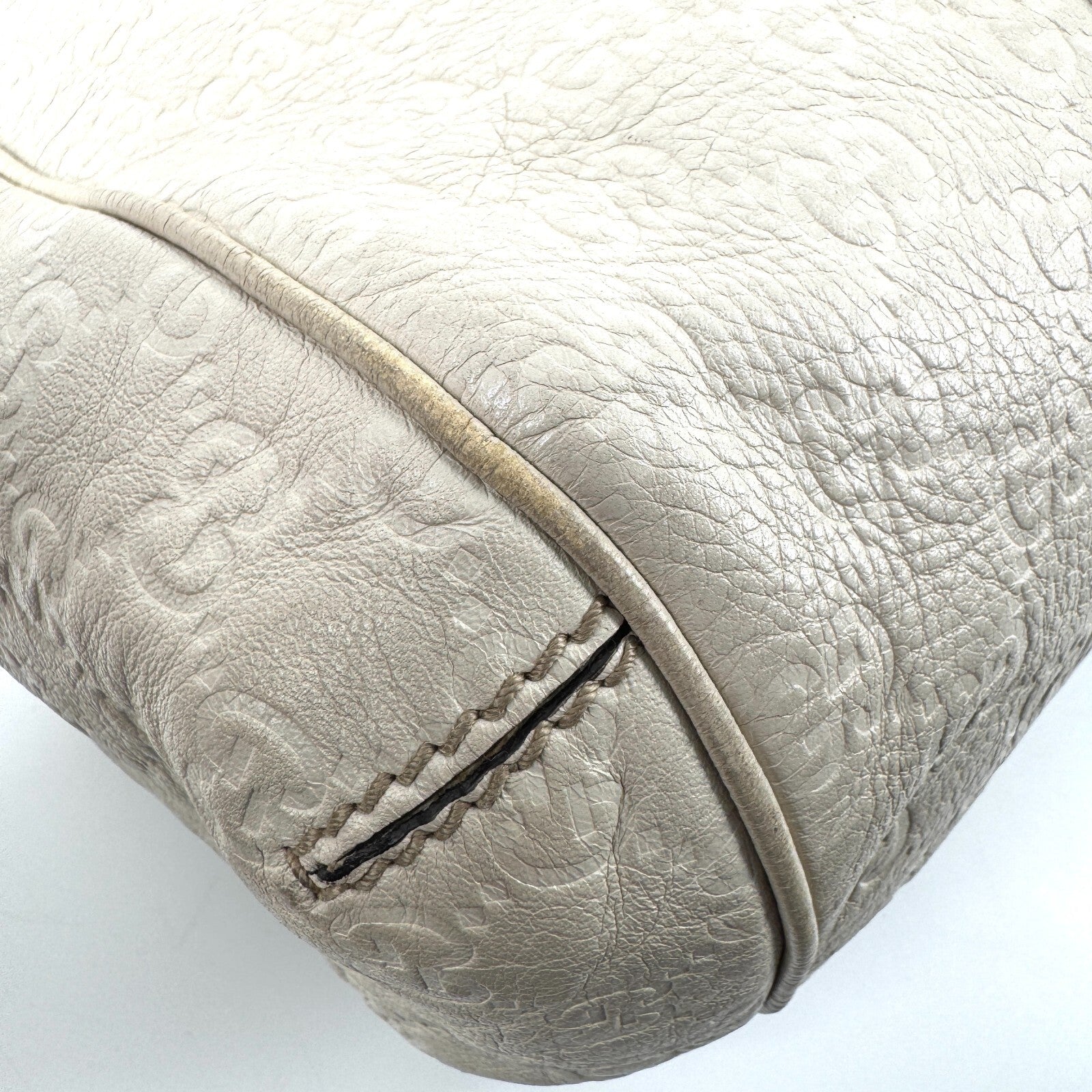 Gucci Tote Shoulder Hand Bag - White, Leather
