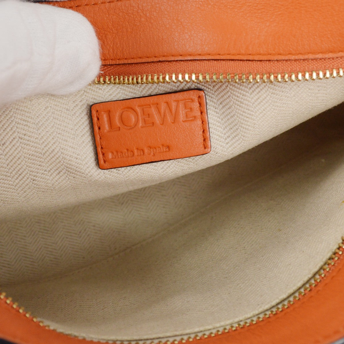 Loewe Pazzle Bag Shoulder Bag - Orange, Leather