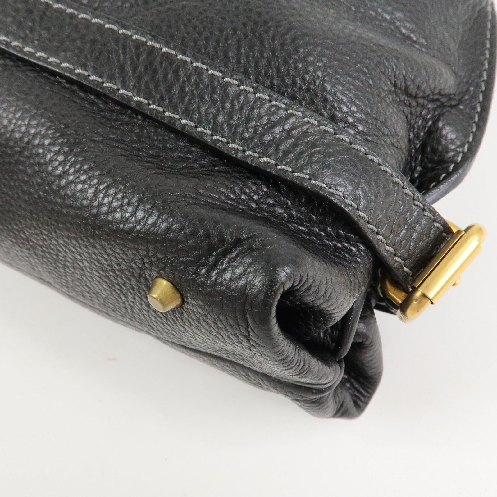 Chloe Paddington Hand Bag - Black, Leather