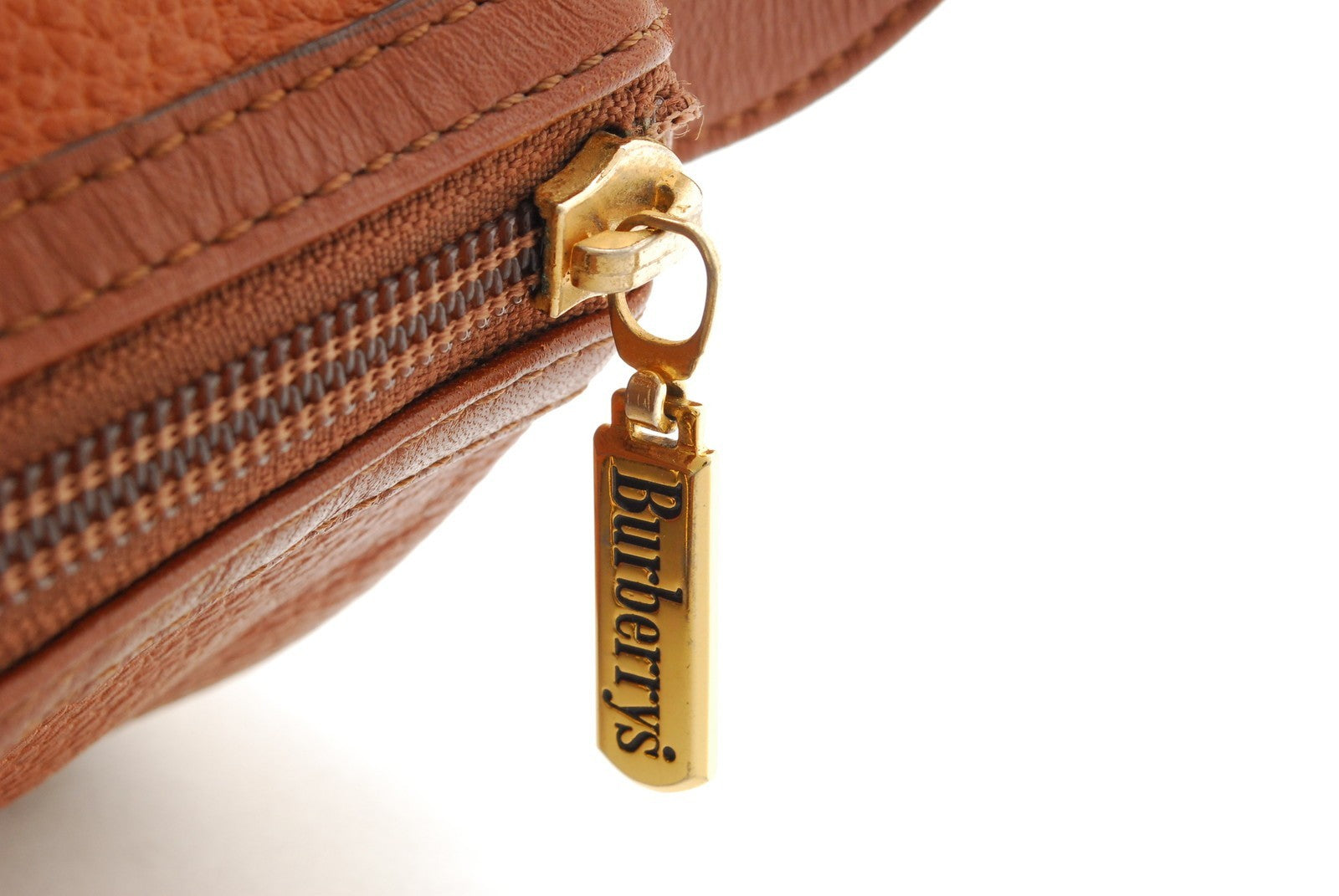 Burberry Nova Check Horse Handbag - Brown, Leather