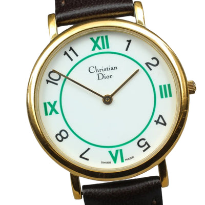 Christian Dior 3059 Wristwatch - White, Stainless Steel