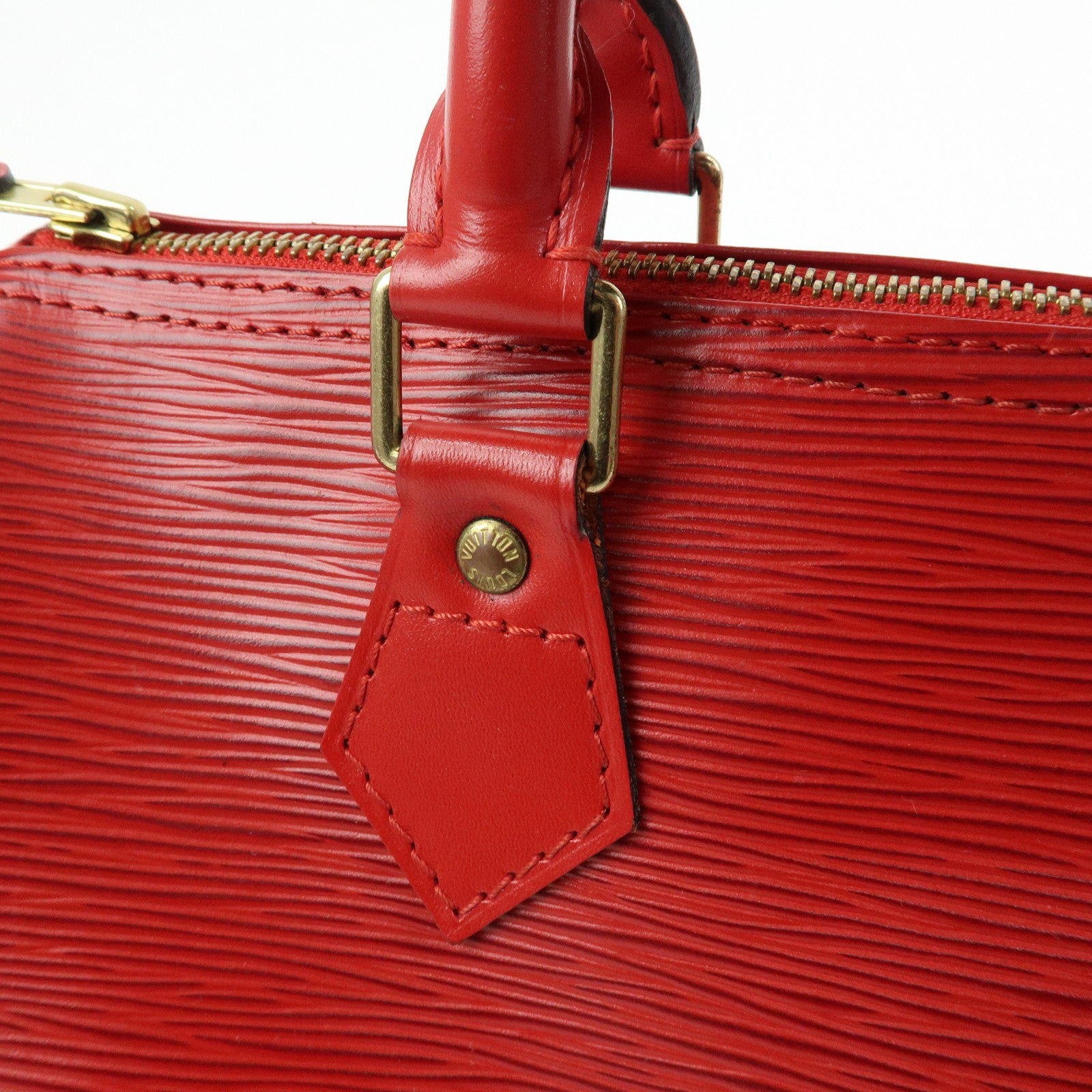 Louis Vuitton Epi Speedy 25 Boston Hand Bag - Castilian Red, Epi Leather