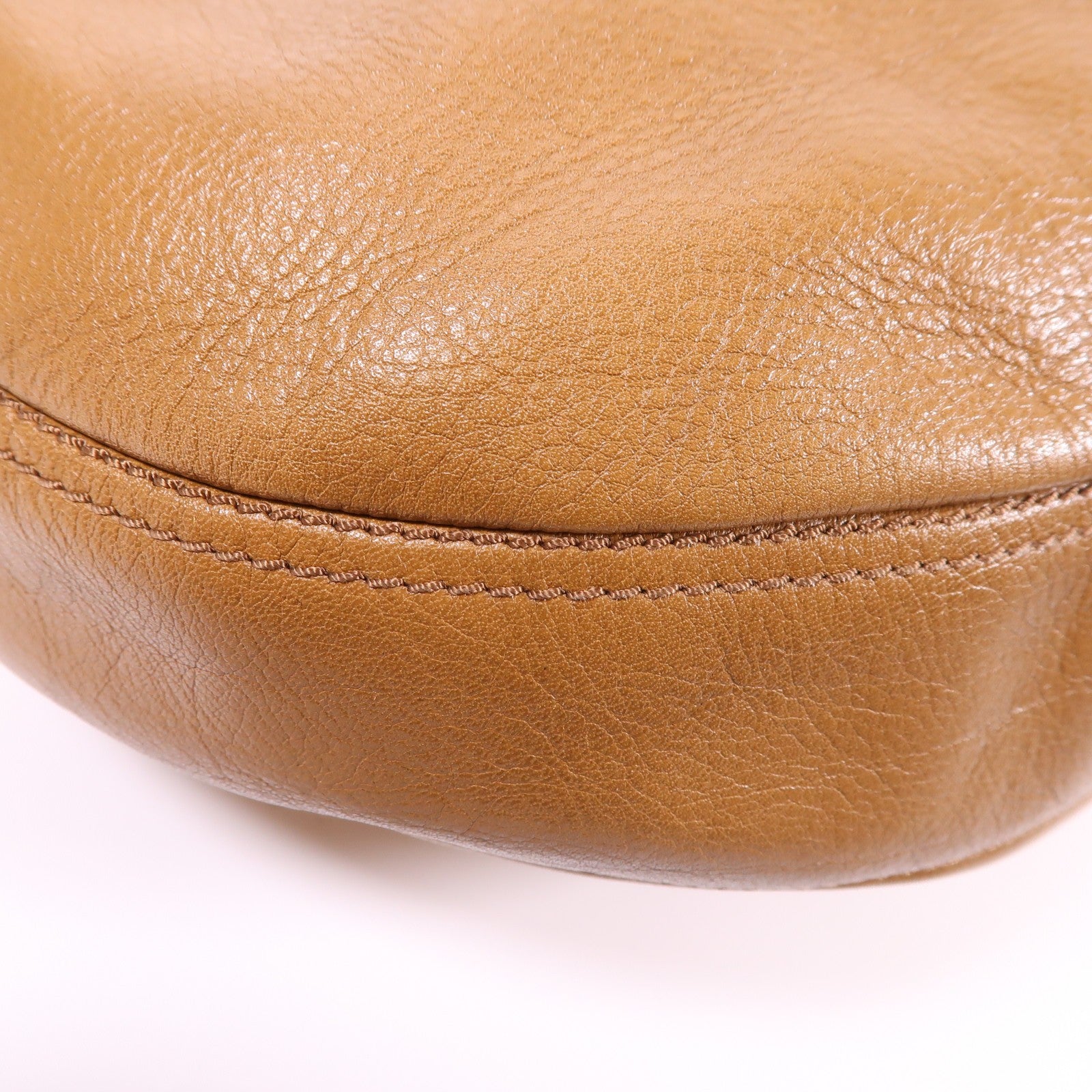 Burberry GHW Shoulder Bag - Brown, Calfskin Leather