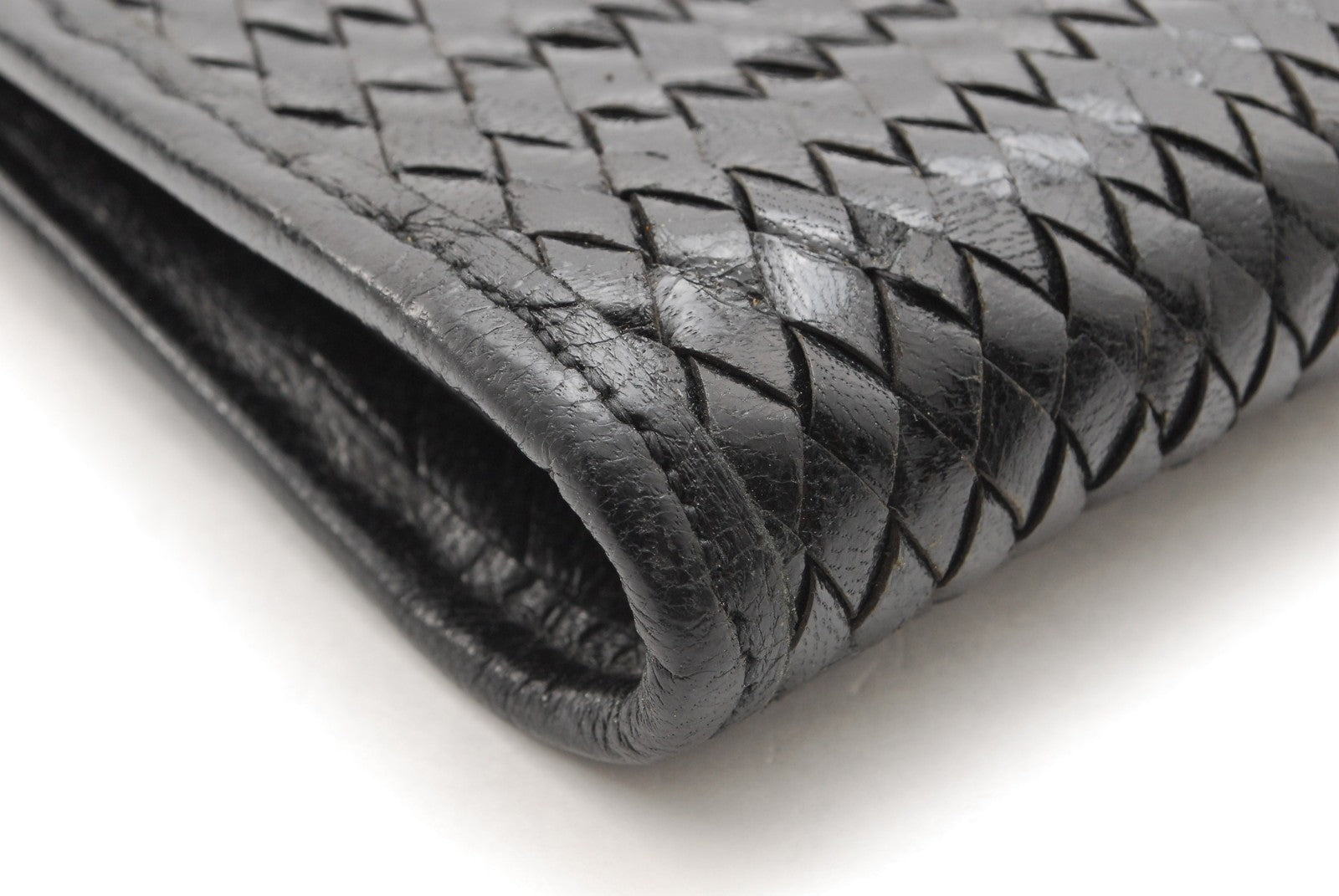 Saint Laurent Yves Clutch Bag - Black, Leather
