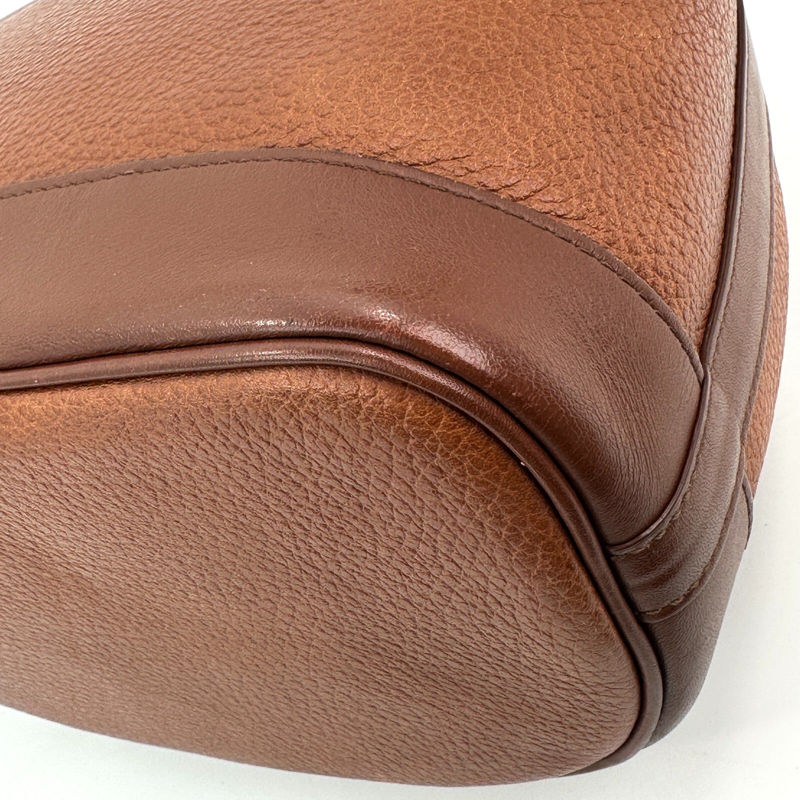 Burberry Burberrys Nova Bucket Drawstring Shoulder Bag - Brown, Leather