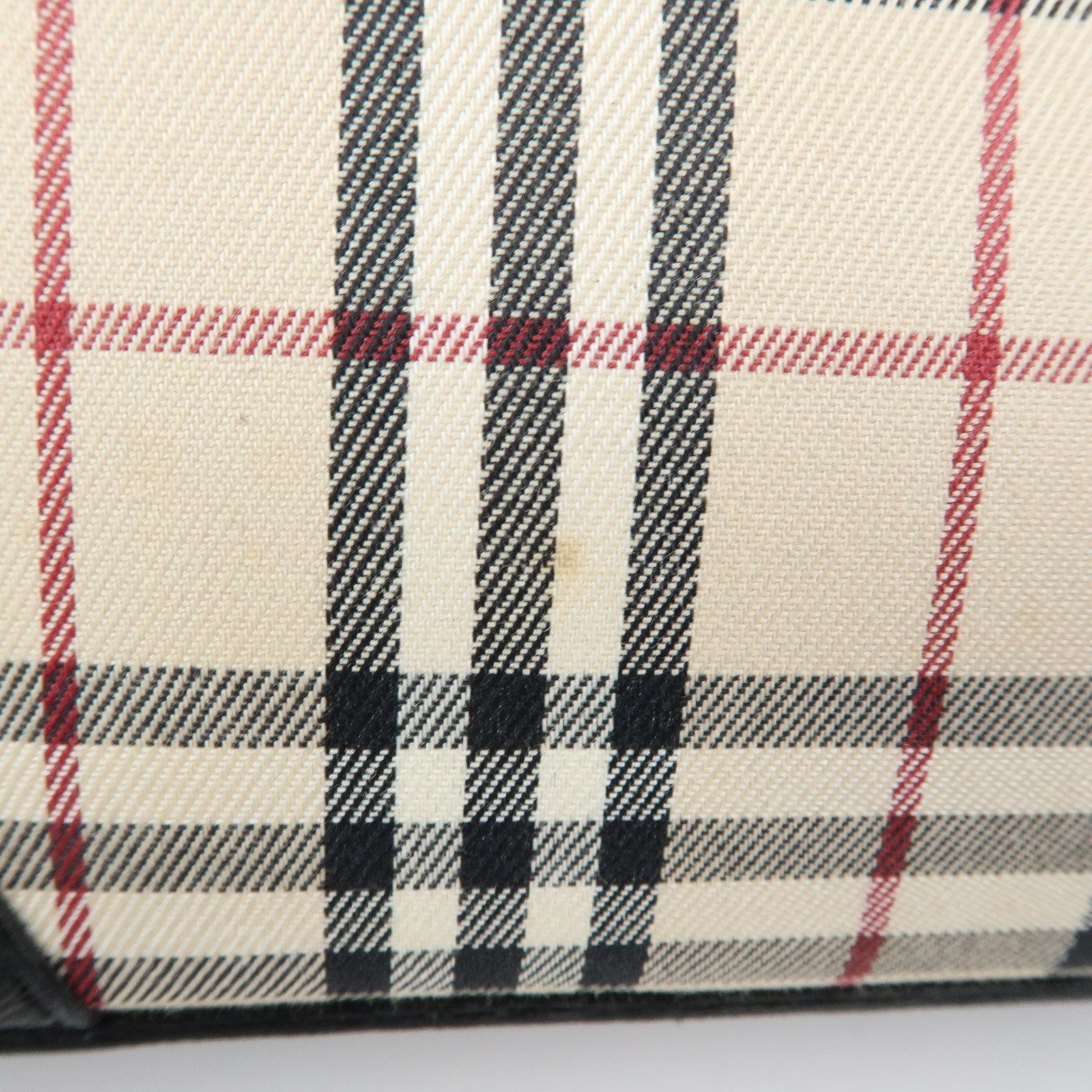Burberry Nova Plaid Shoulder Bag - Beige, Canvas Leather
