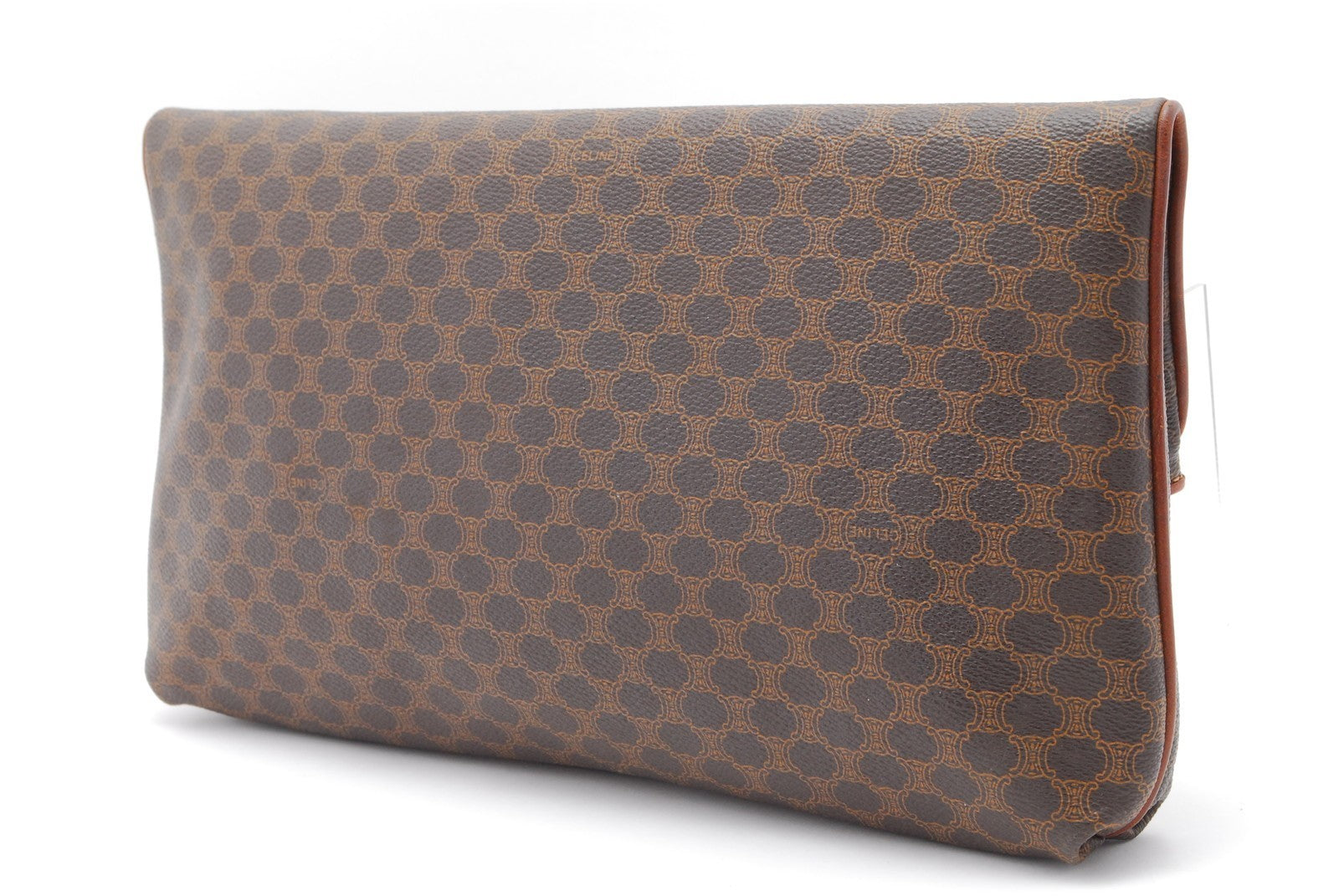 Celine Macadam Clutch Bag - Brown, PVC
