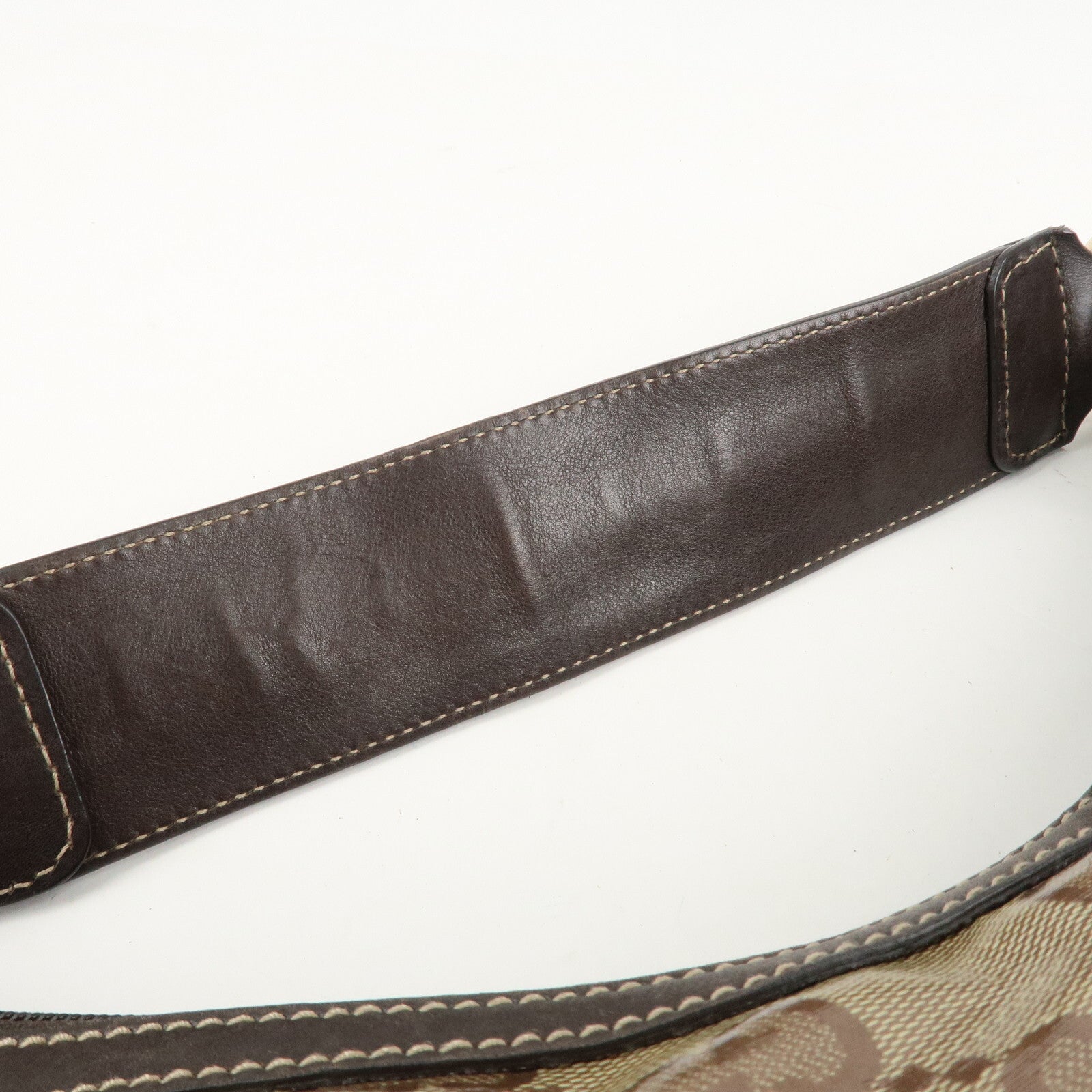 Gucci Shoulder Bag - Beige/Brown, GG Crystal Leather