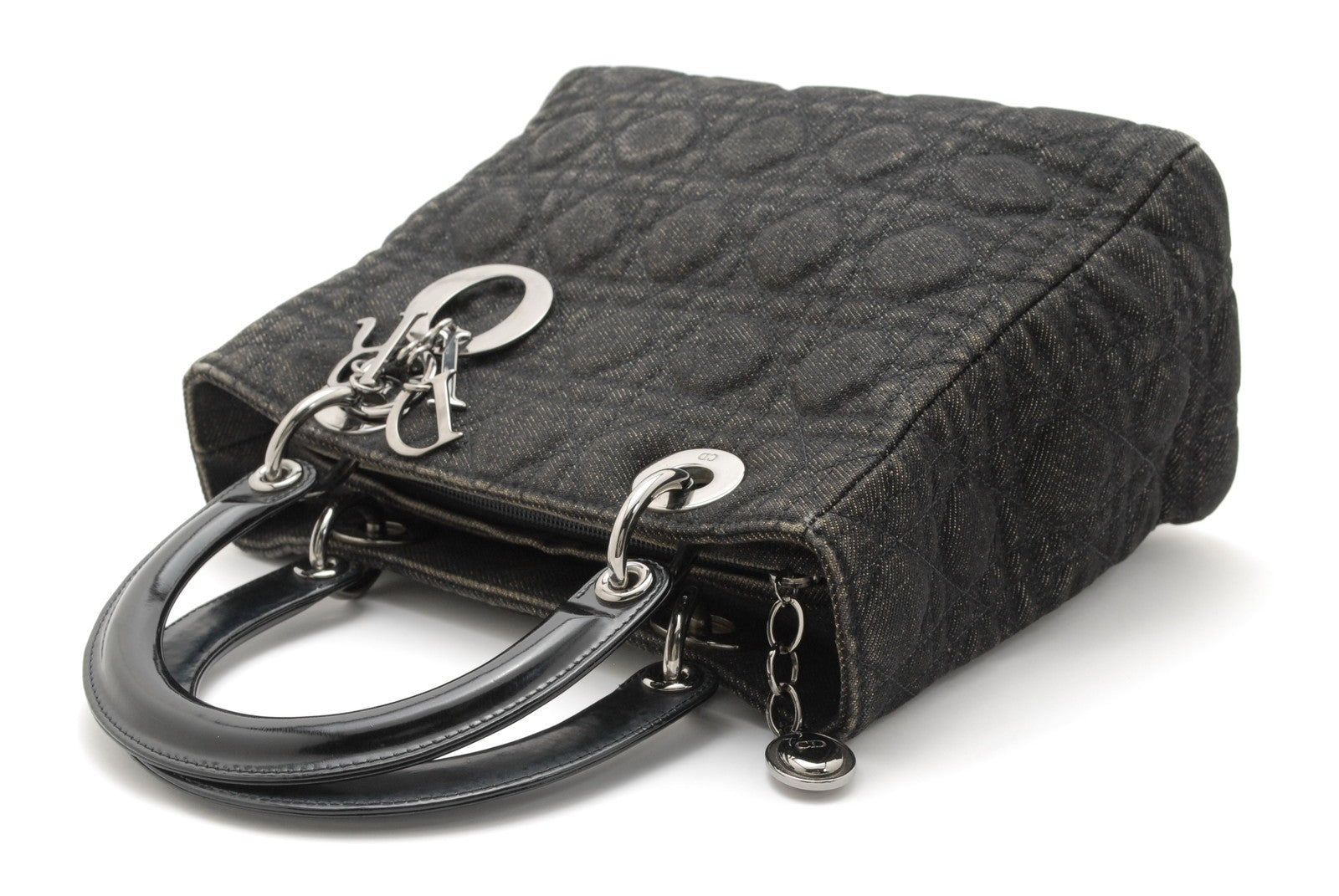 Christian Dior Lady Dior Handbag - Black, Denim