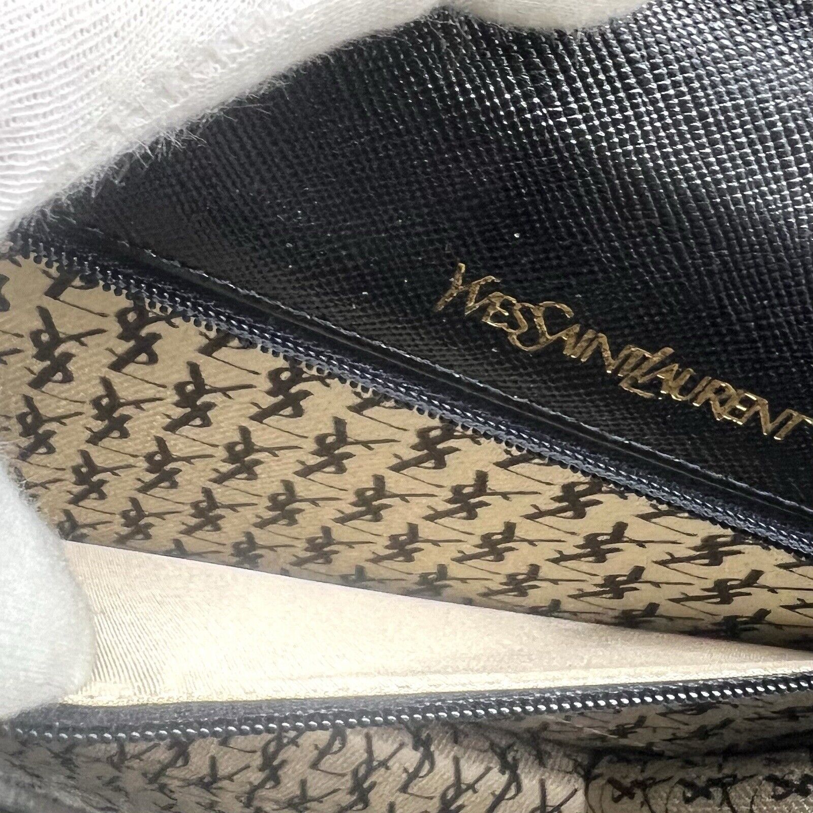Saint Laurent YSL Shoulder Bag - Black, Leather
