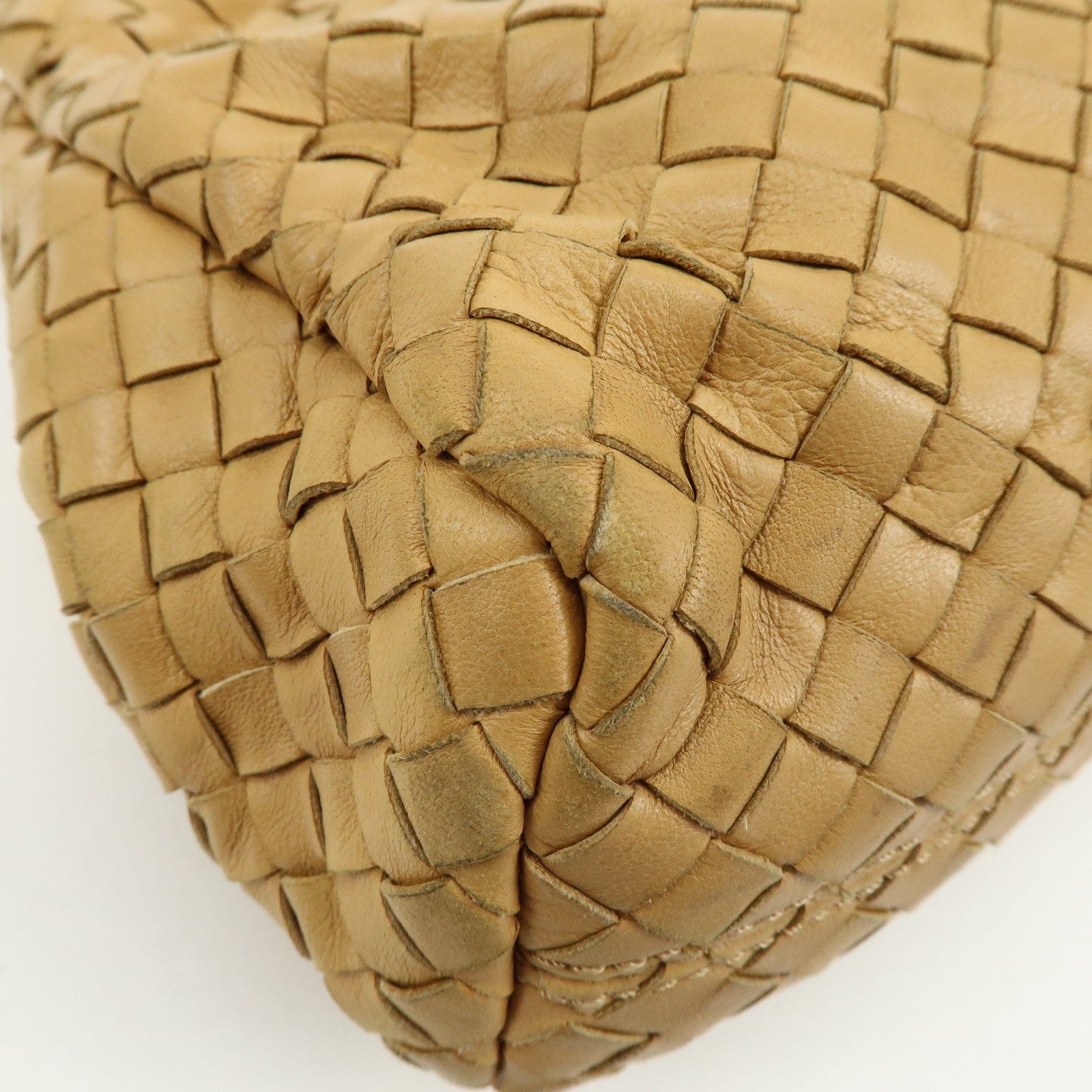 Bottega Veneta Intrecciato Hand Shoulder Bag - Brown, Nappa Leather